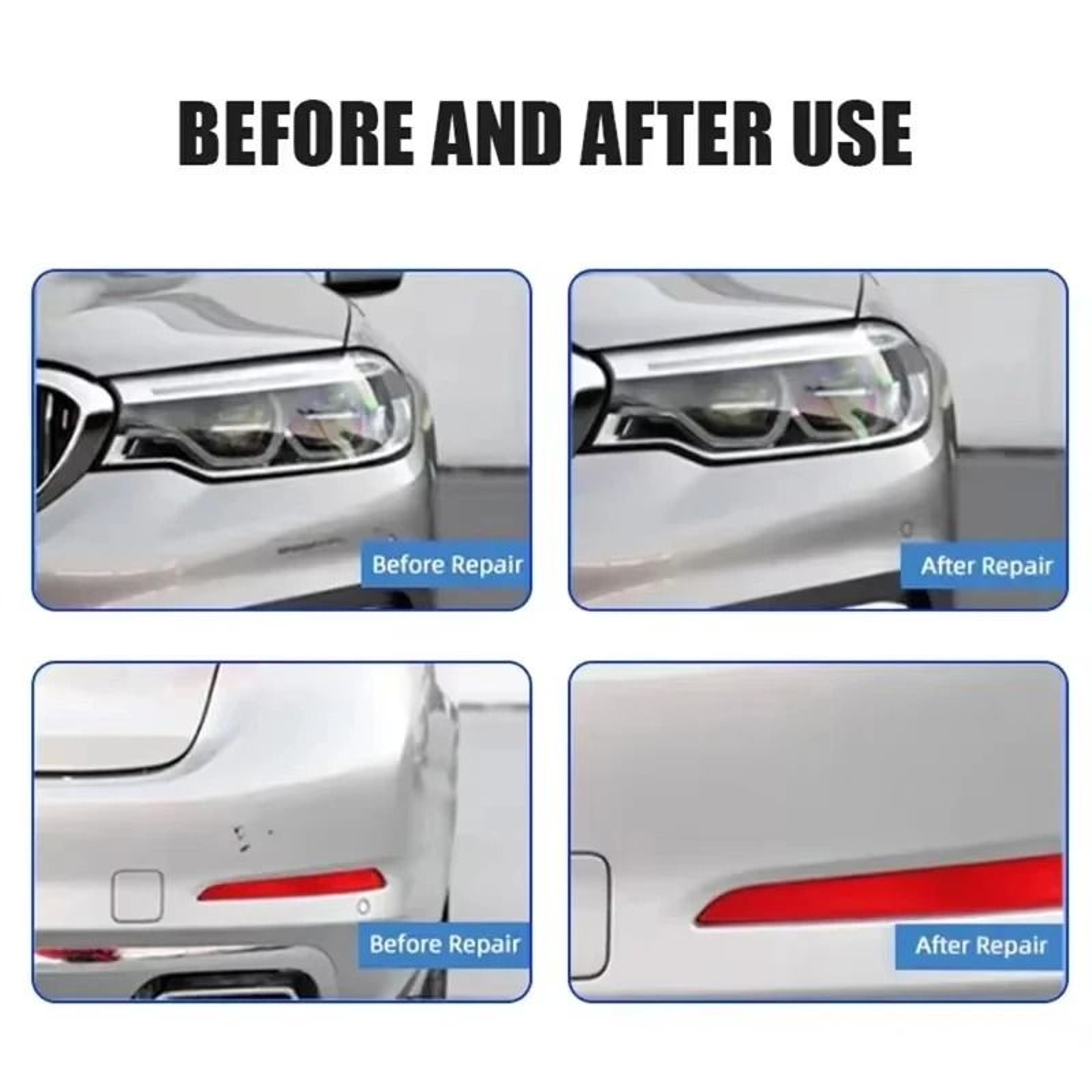 Professional 2Piece Car Scratch  Swirl Repair System 3