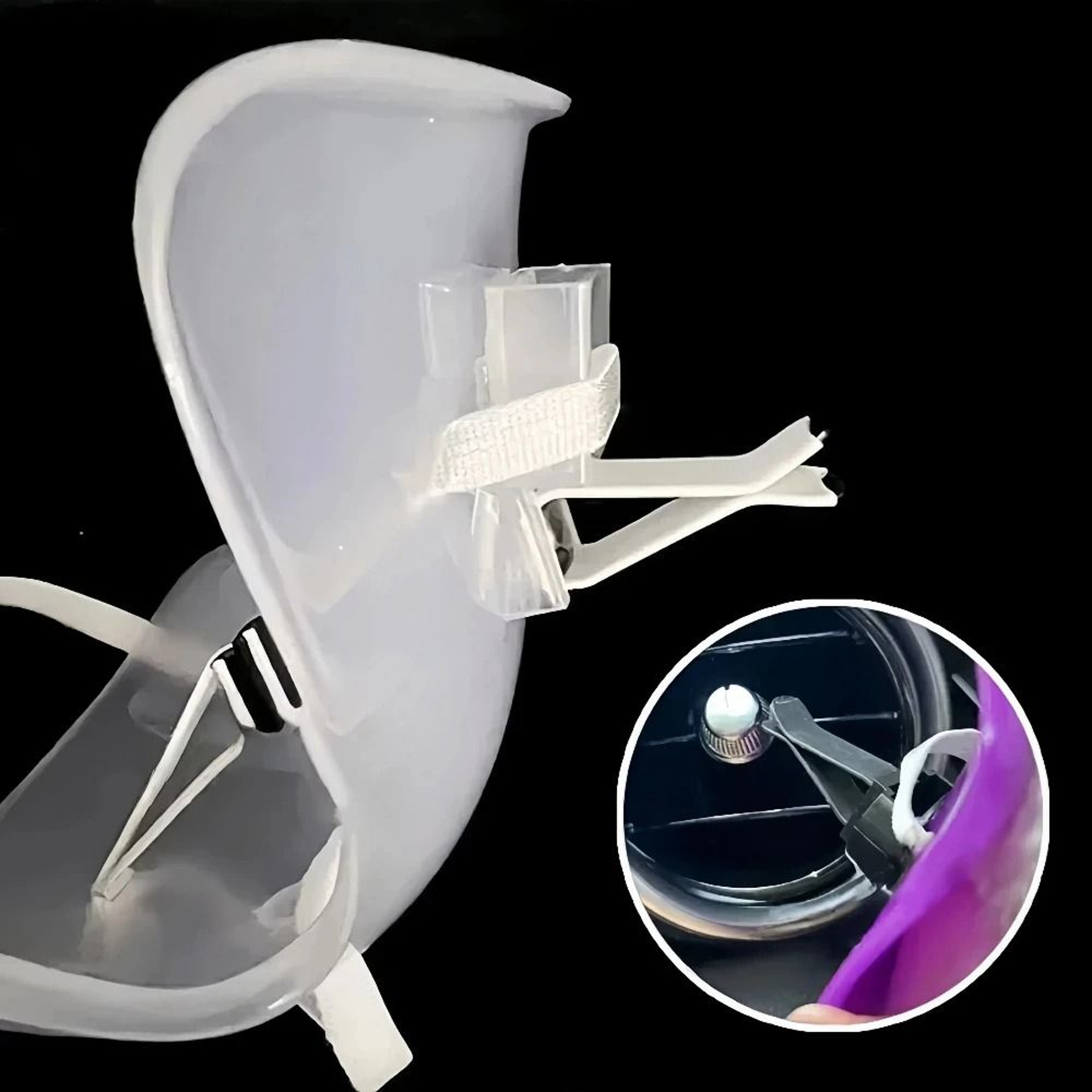 2in1 Miniature Doll Seat  Air Vent Aromatherapy Display 5