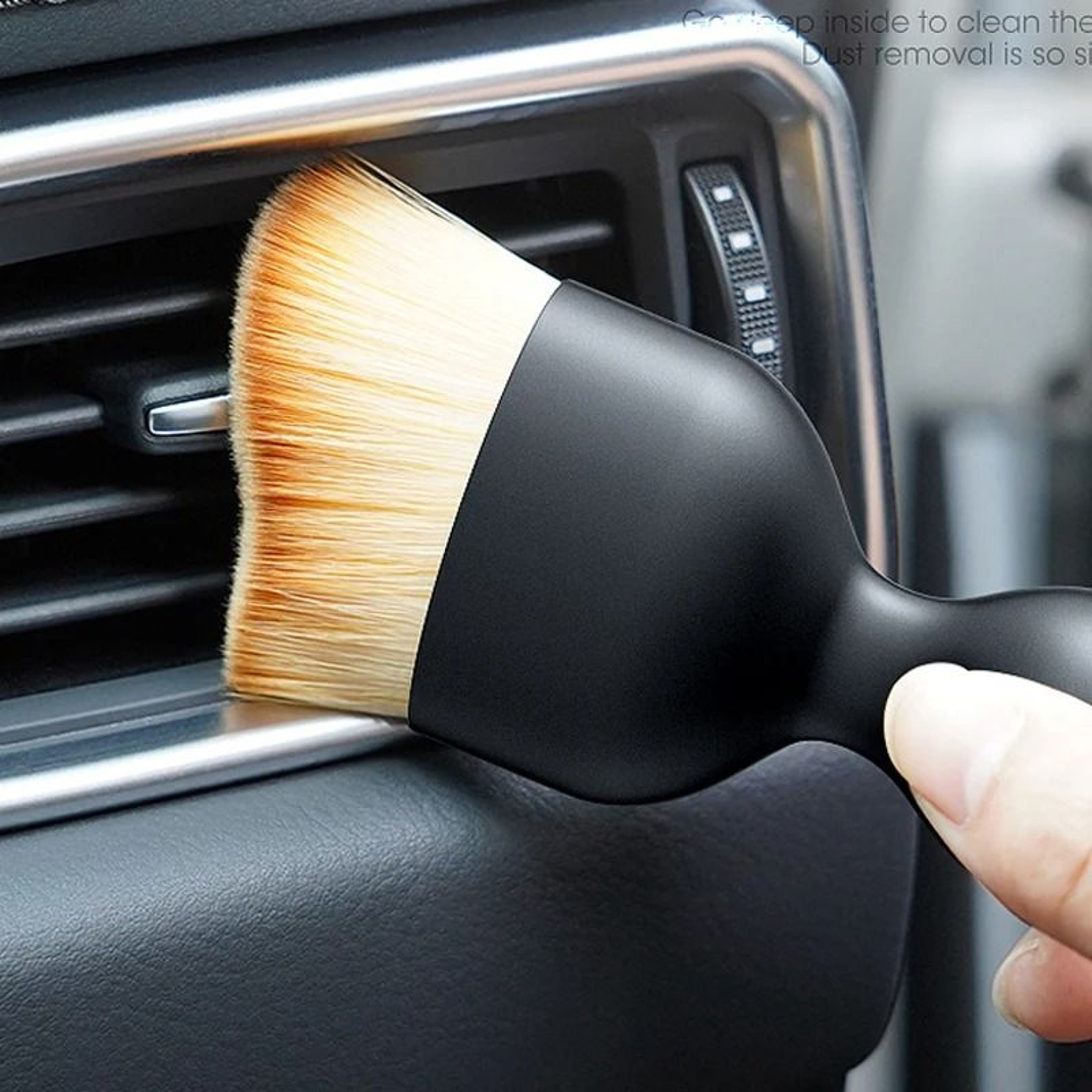 UltraSoft Car Interior Detailing Brush With Protective Casing 3