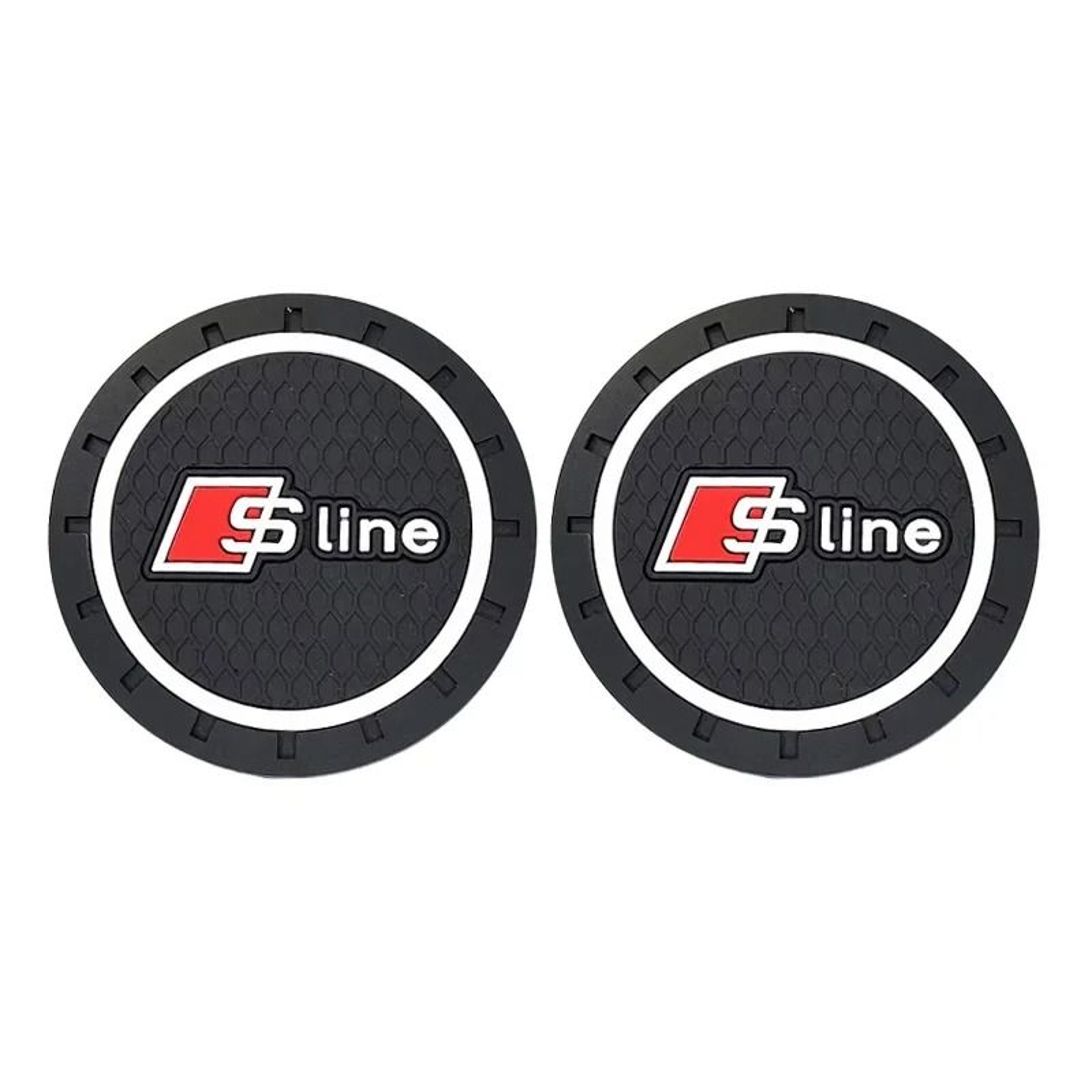 HighGrip AntiSlip Interior Cup Holder Coaster Set 7