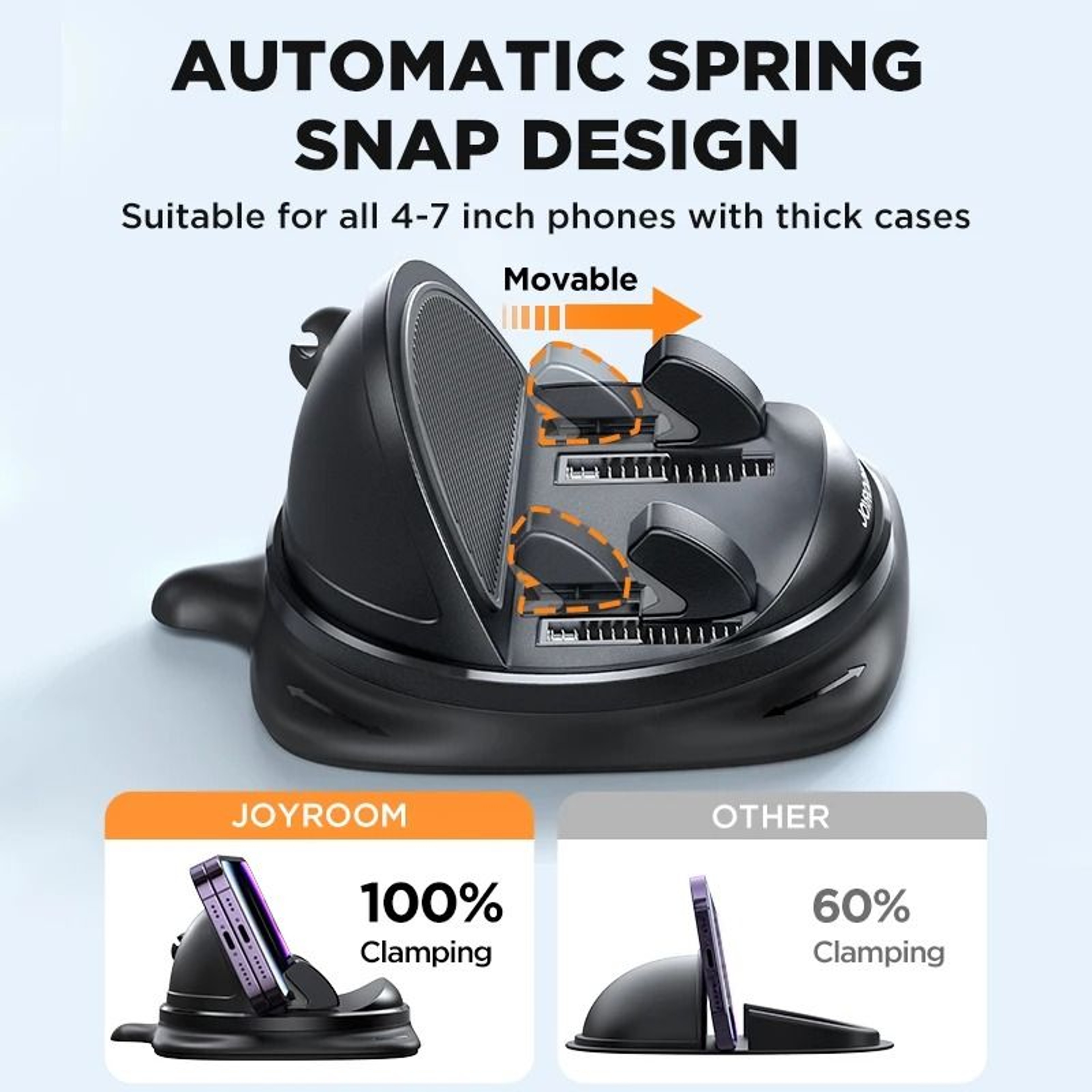 Universal Dashboard Phone Holder  Upgraded Reusable Silicone AntiSlip Pad 5