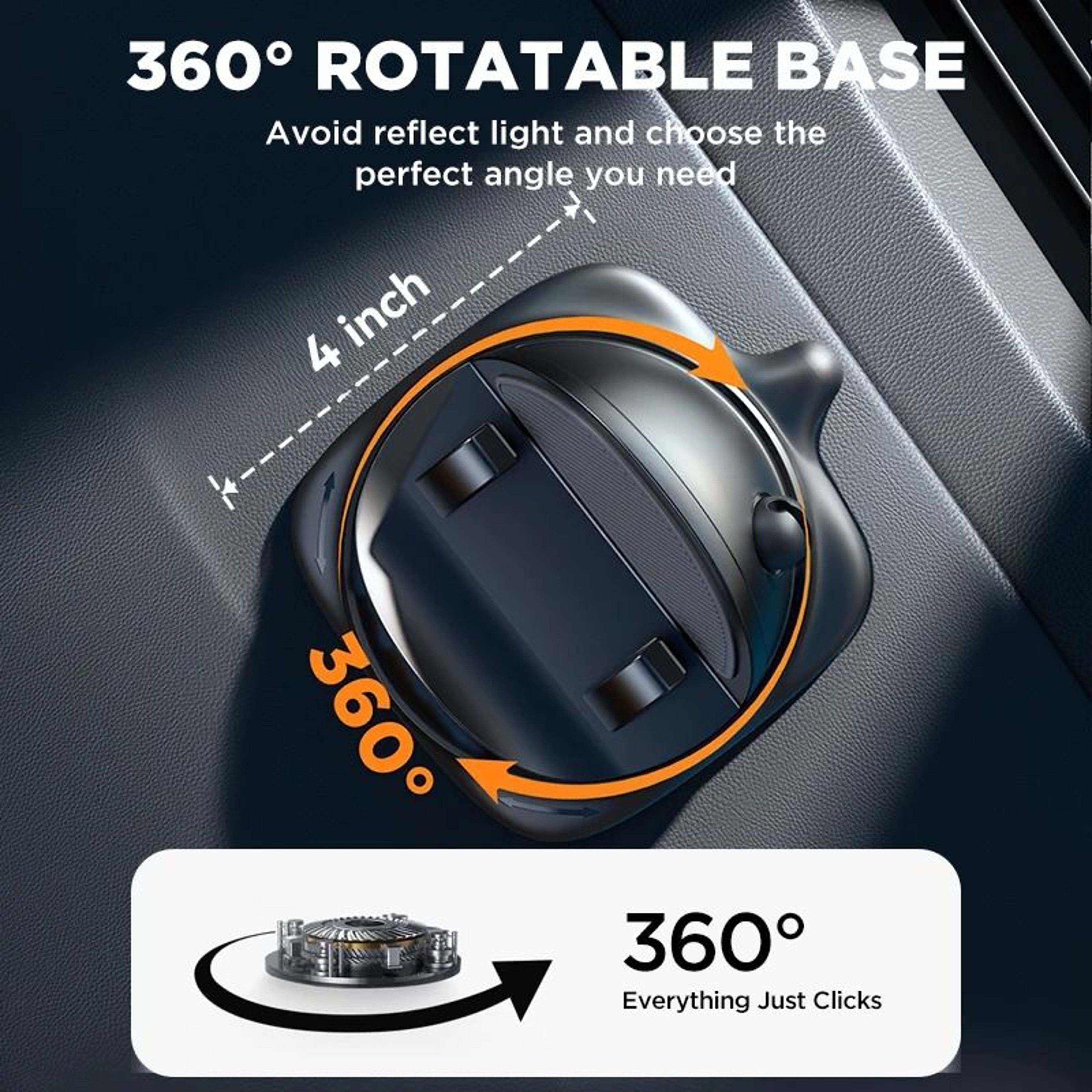 Universal Dashboard Phone Holder  Upgraded Reusable Silicone AntiSlip Pad 6