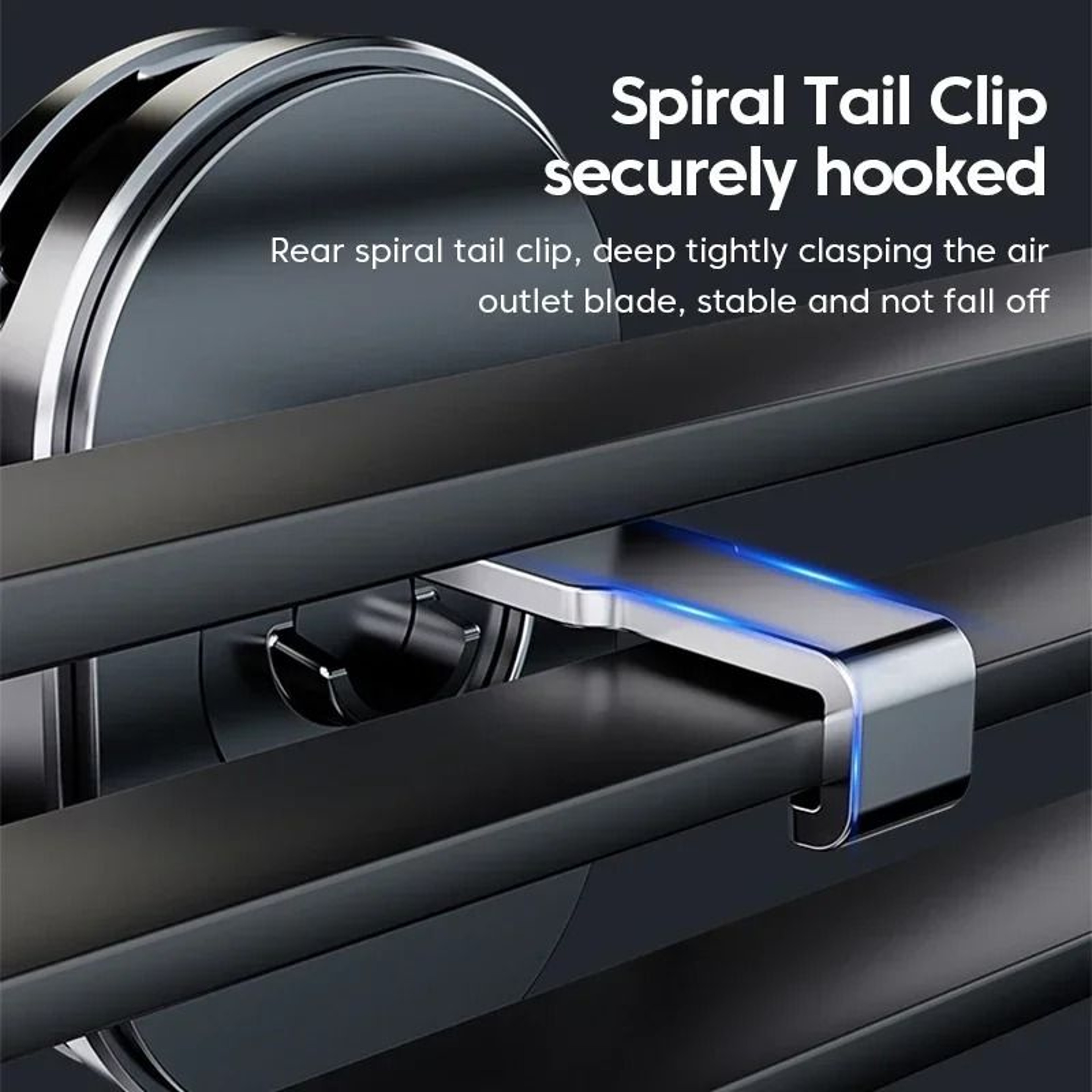 360 Rotation Gravity Car Phone Holder  Automatic Air Vent Mount 5