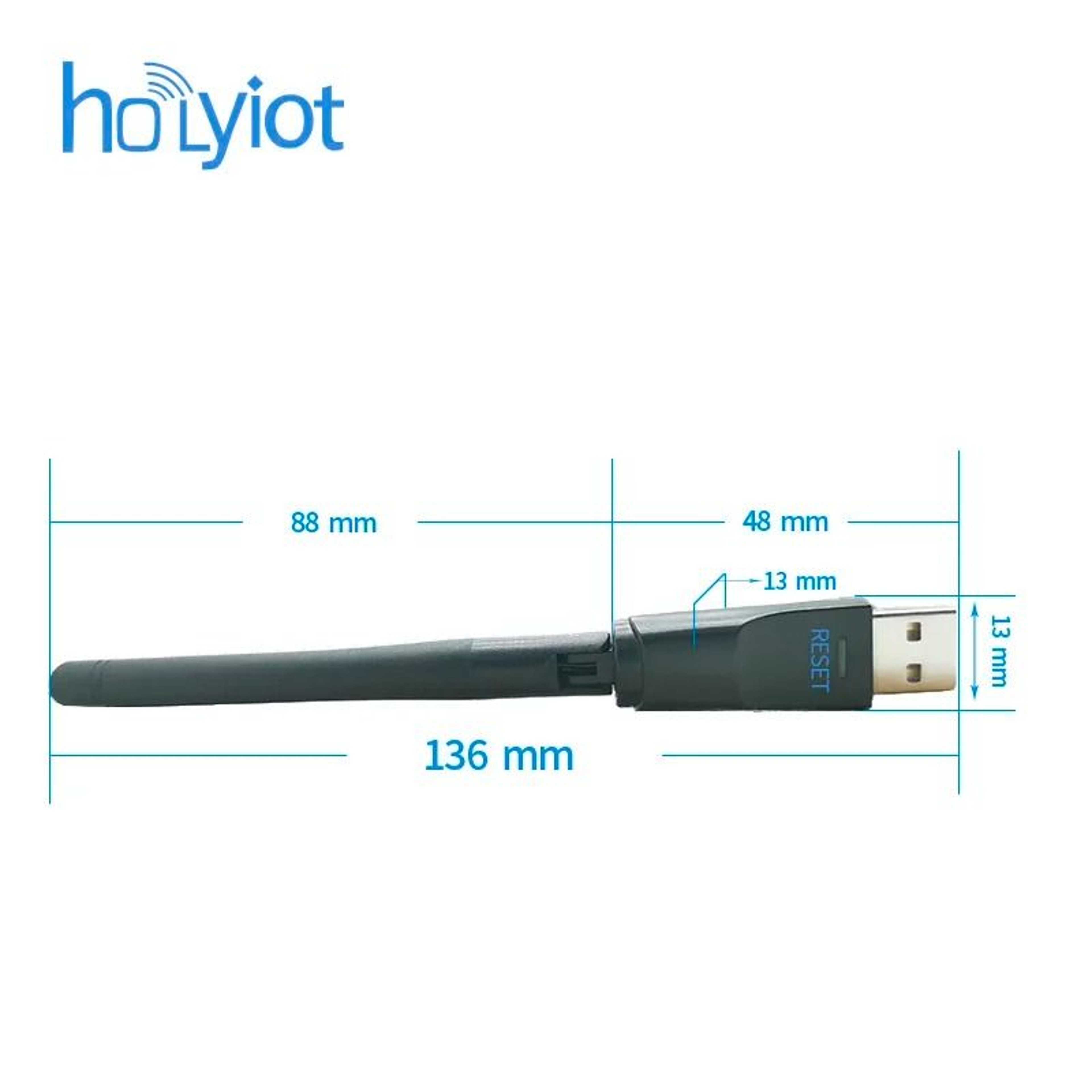 HighGain Programmable Bluetooth Low Energy USB Adapter 2