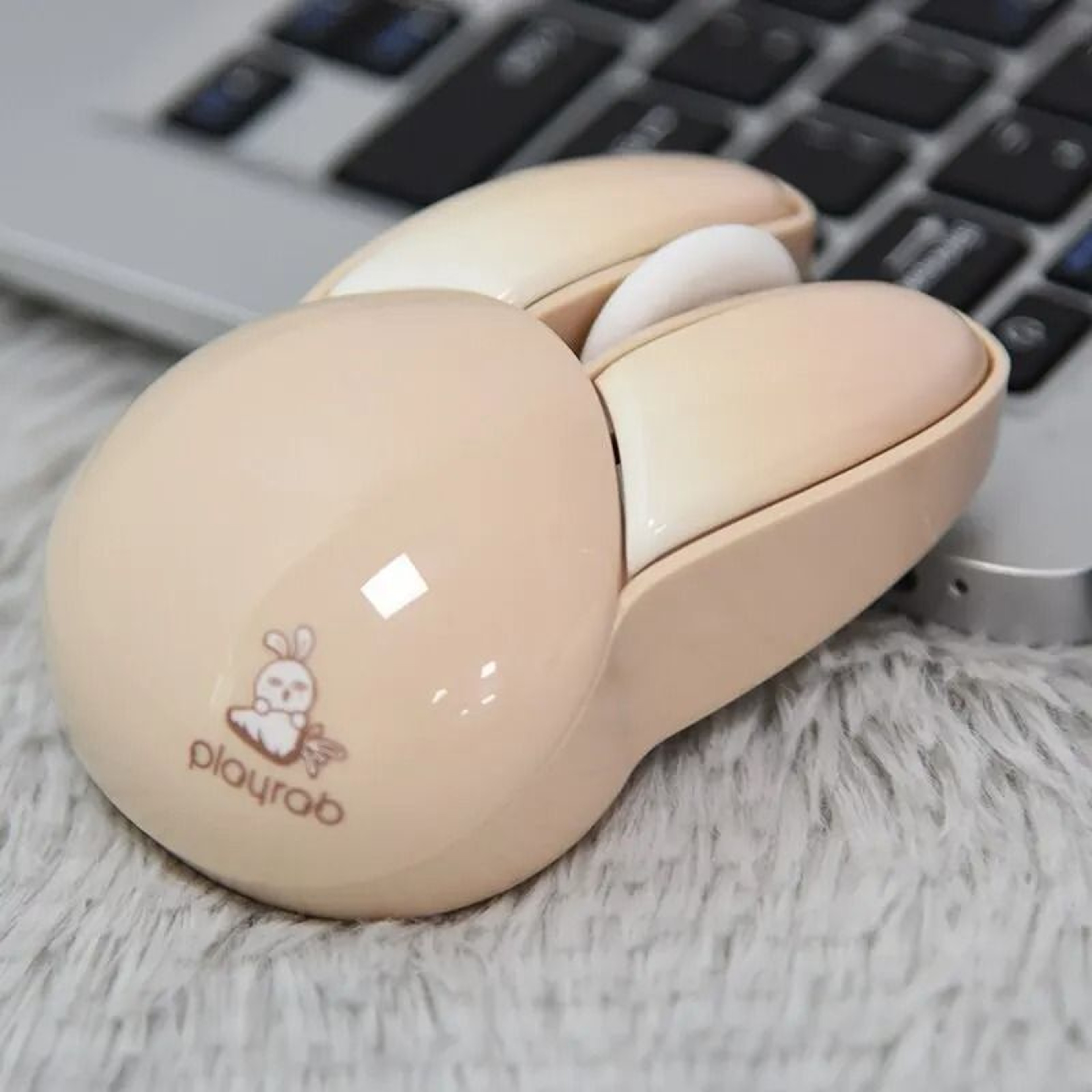 Cute Rabbit Silent Wireless Mini Mouse 11