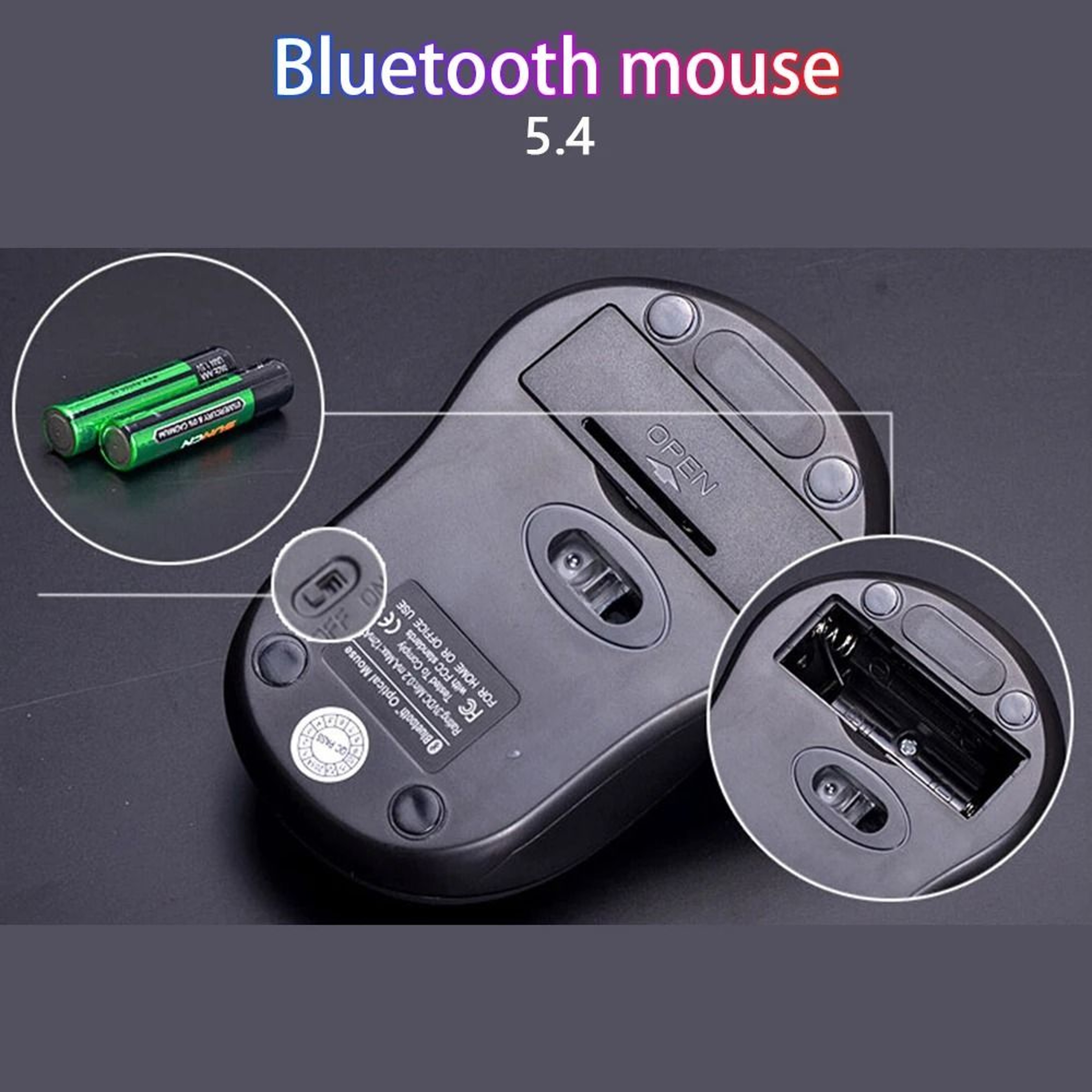 Slim Bluetooth 54 Wireless Mouse 5