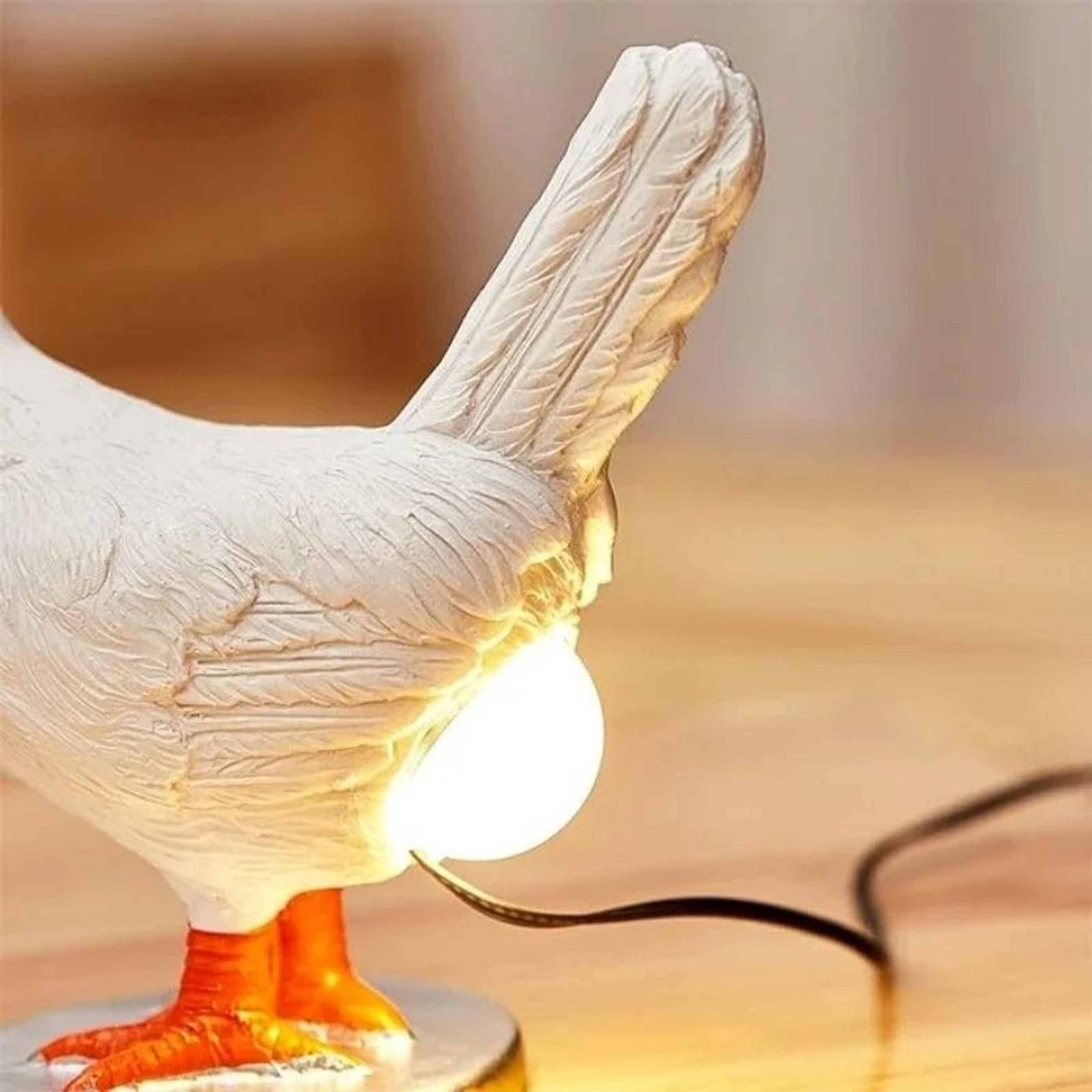 Simulated Animal Chicken Night Light  Decorative Ornament 2