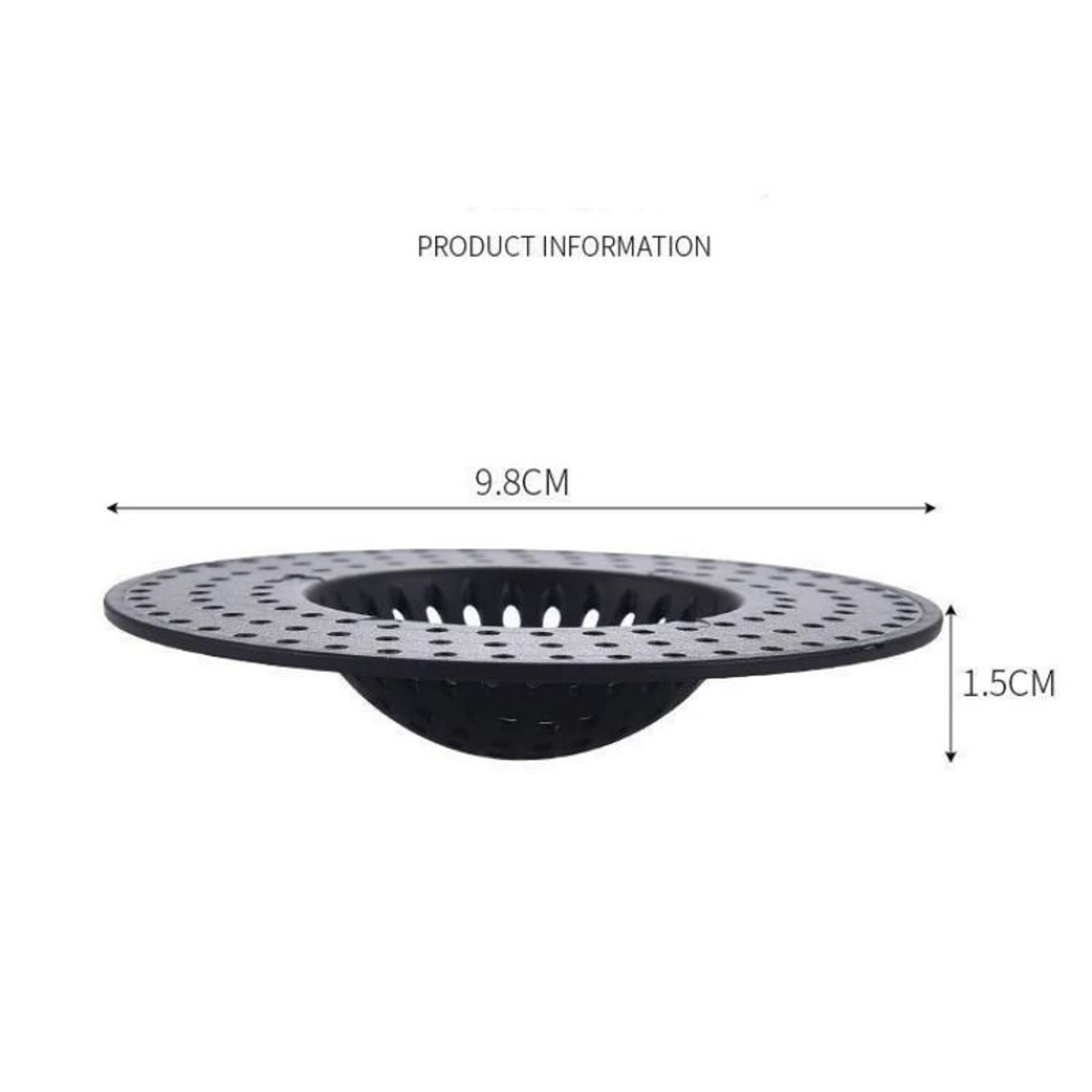 Gemini Said Universal Stainless Steel Sink Filter  AntiClogging Mesh Drain Hole Trap 1