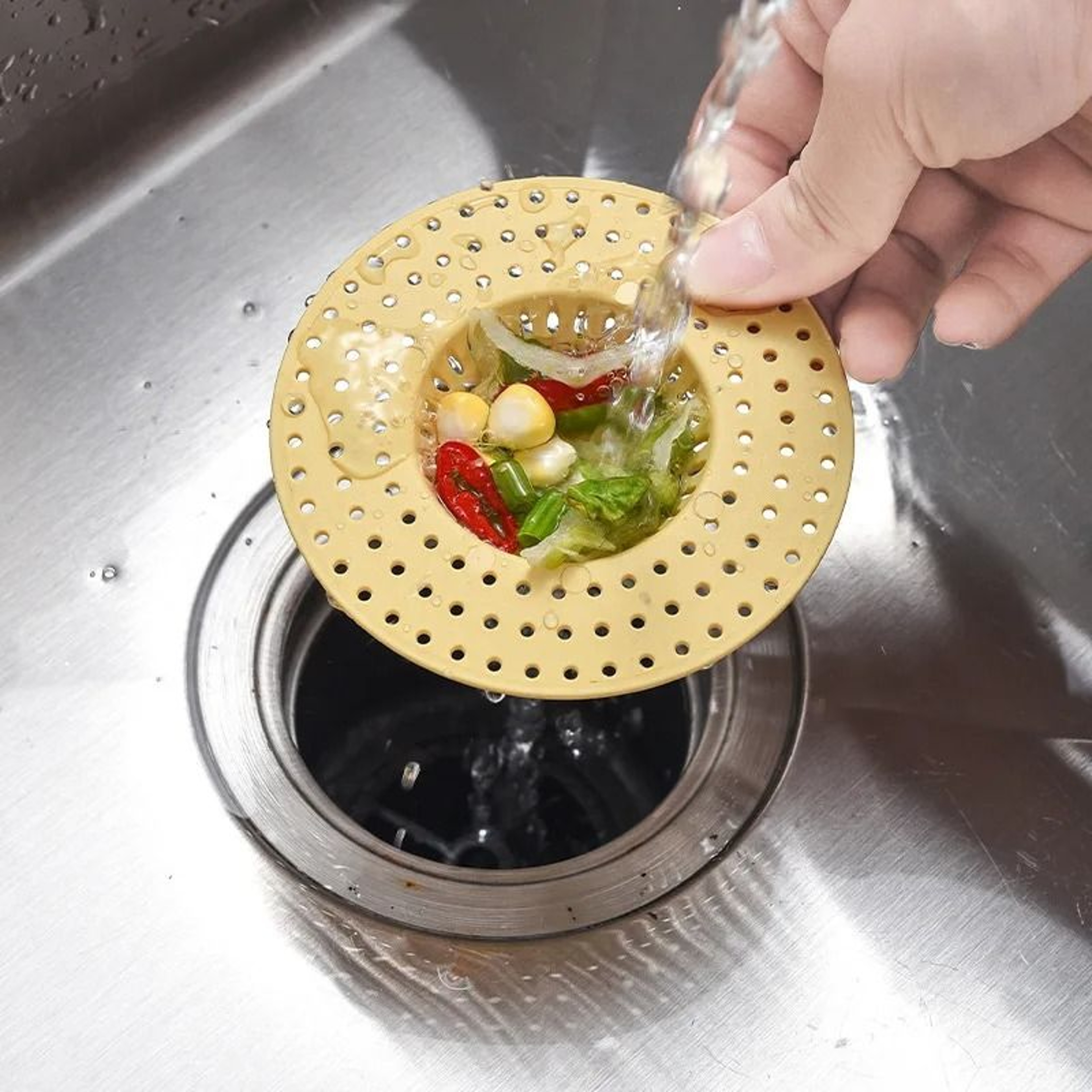 Gemini Said Universal Stainless Steel Sink Filter  AntiClogging Mesh Drain Hole Trap 4