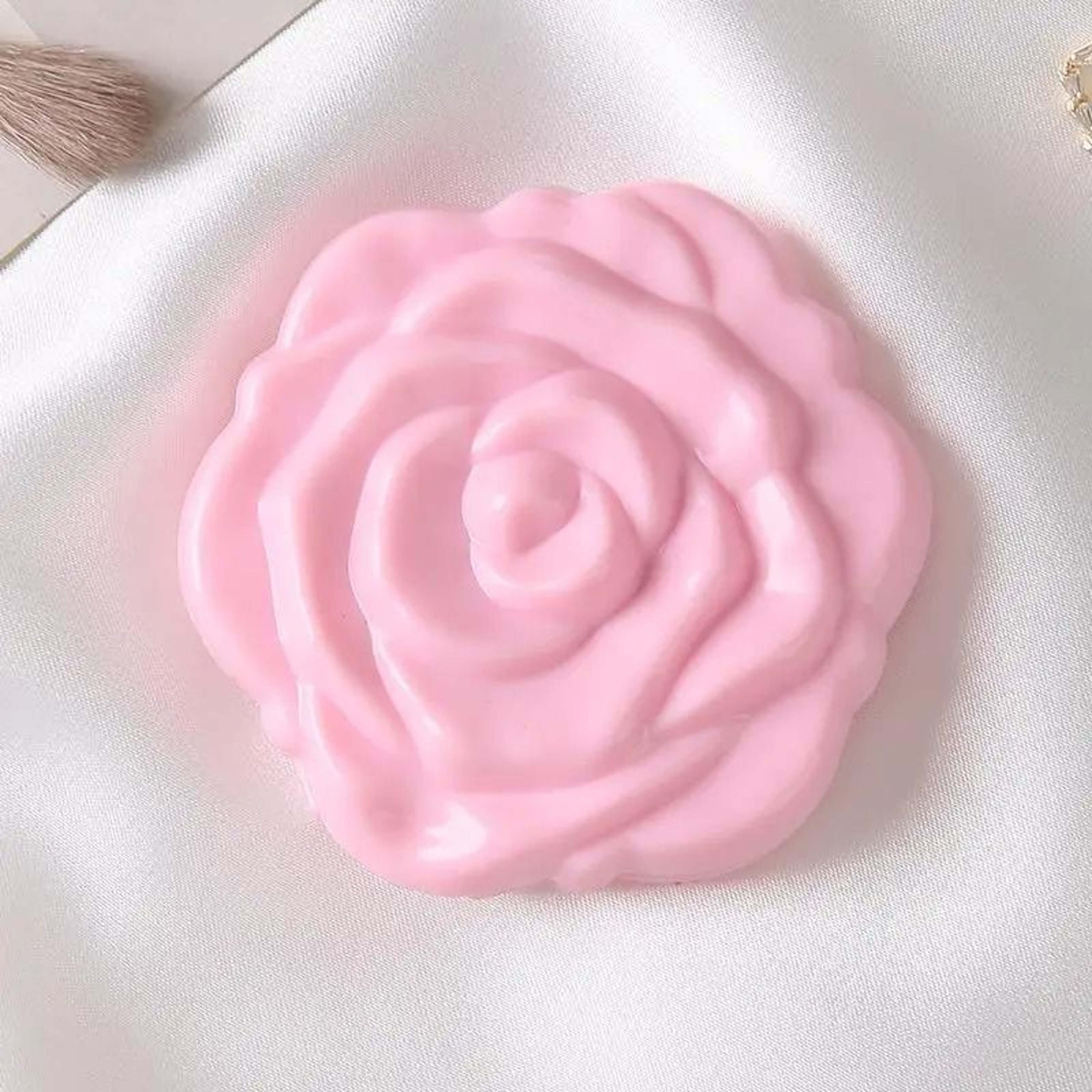 Retro Rose Compact Mirror  Portable DoubleSided Floral Pocket Mirror 9