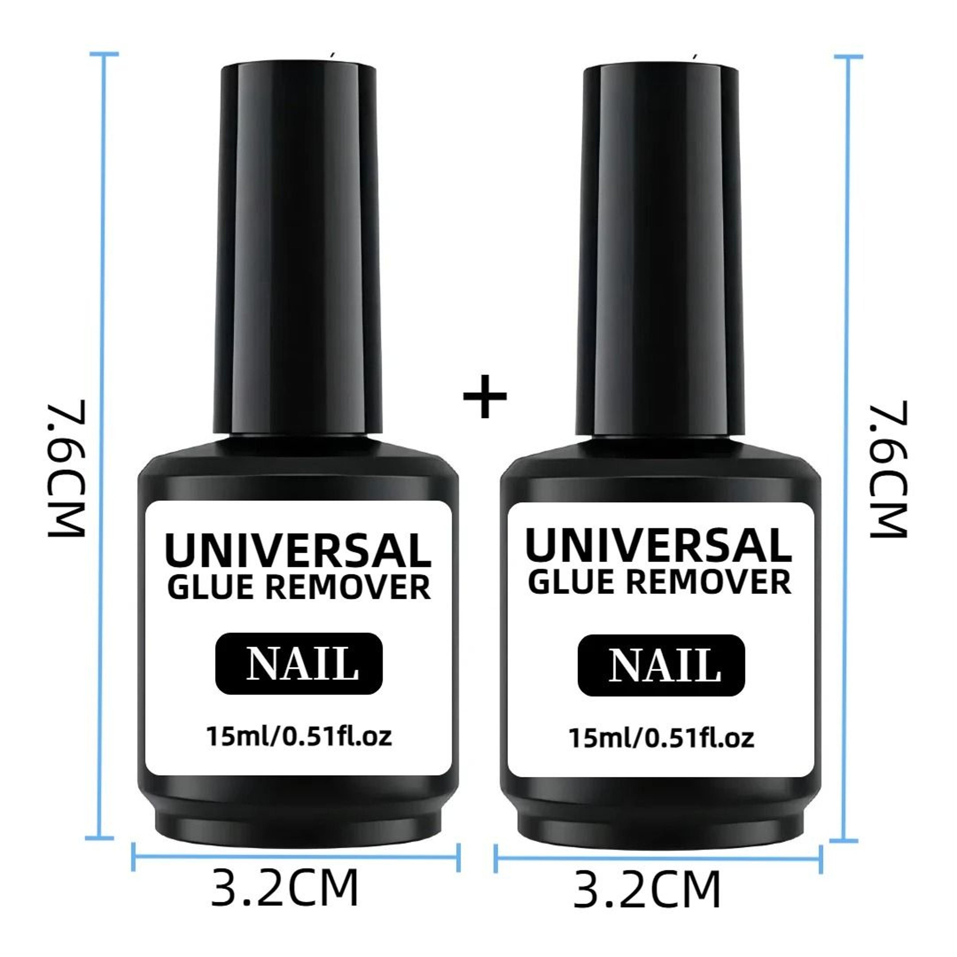 Dual Glue  Adhesive Remover Set 6