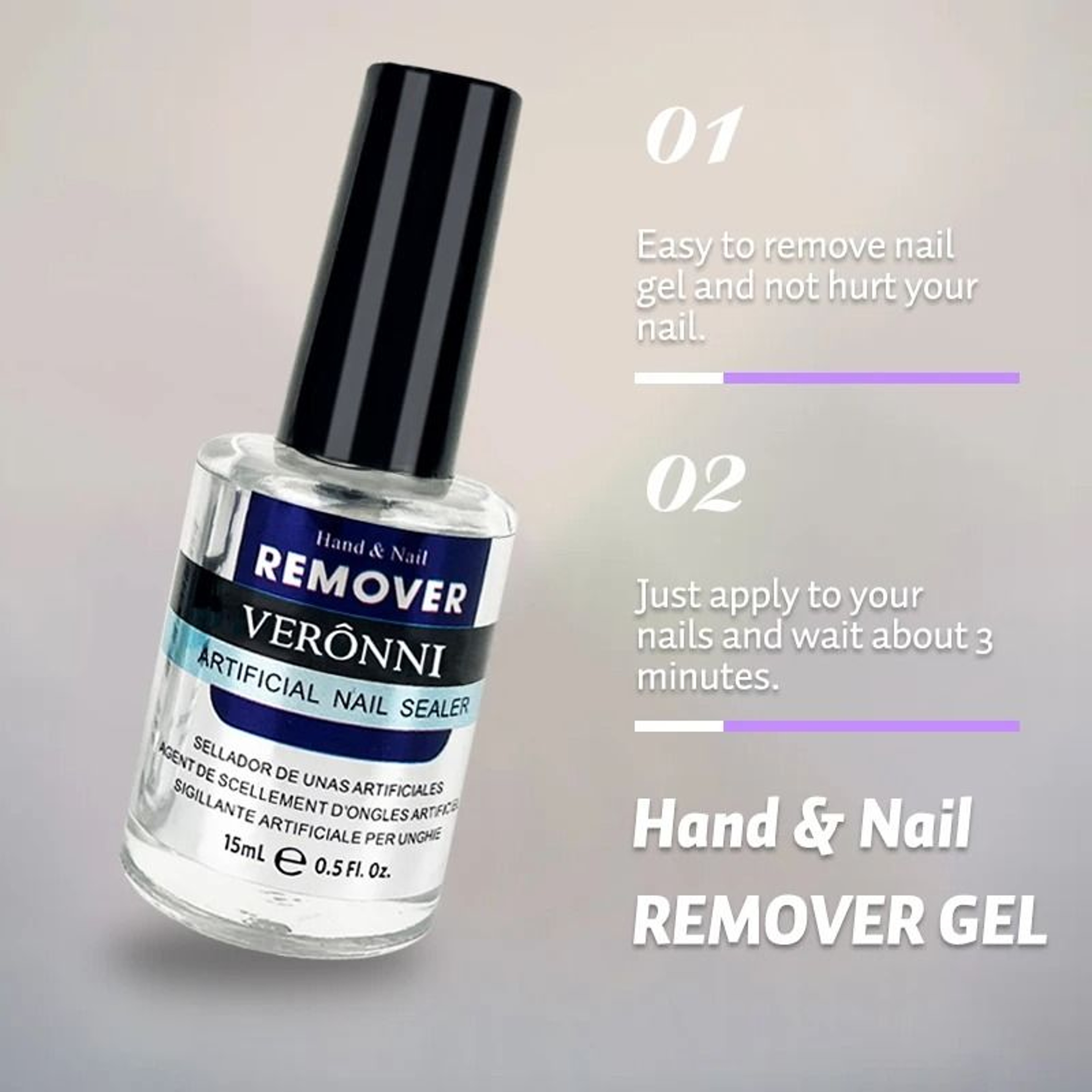 Gel Polish Removal And Surface Cleanser Liquid 4