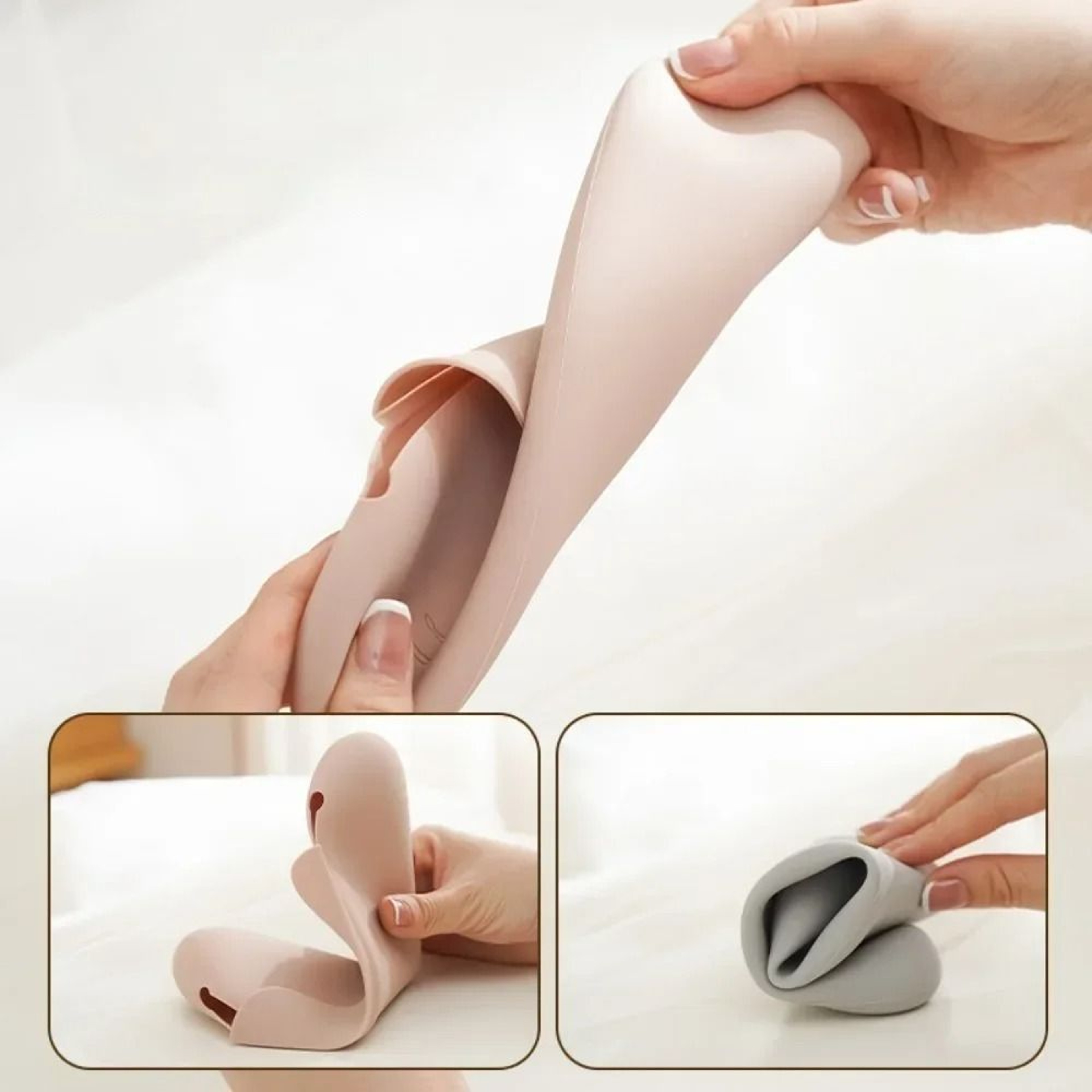 Silicone Portable Makeup Brush Holder 5