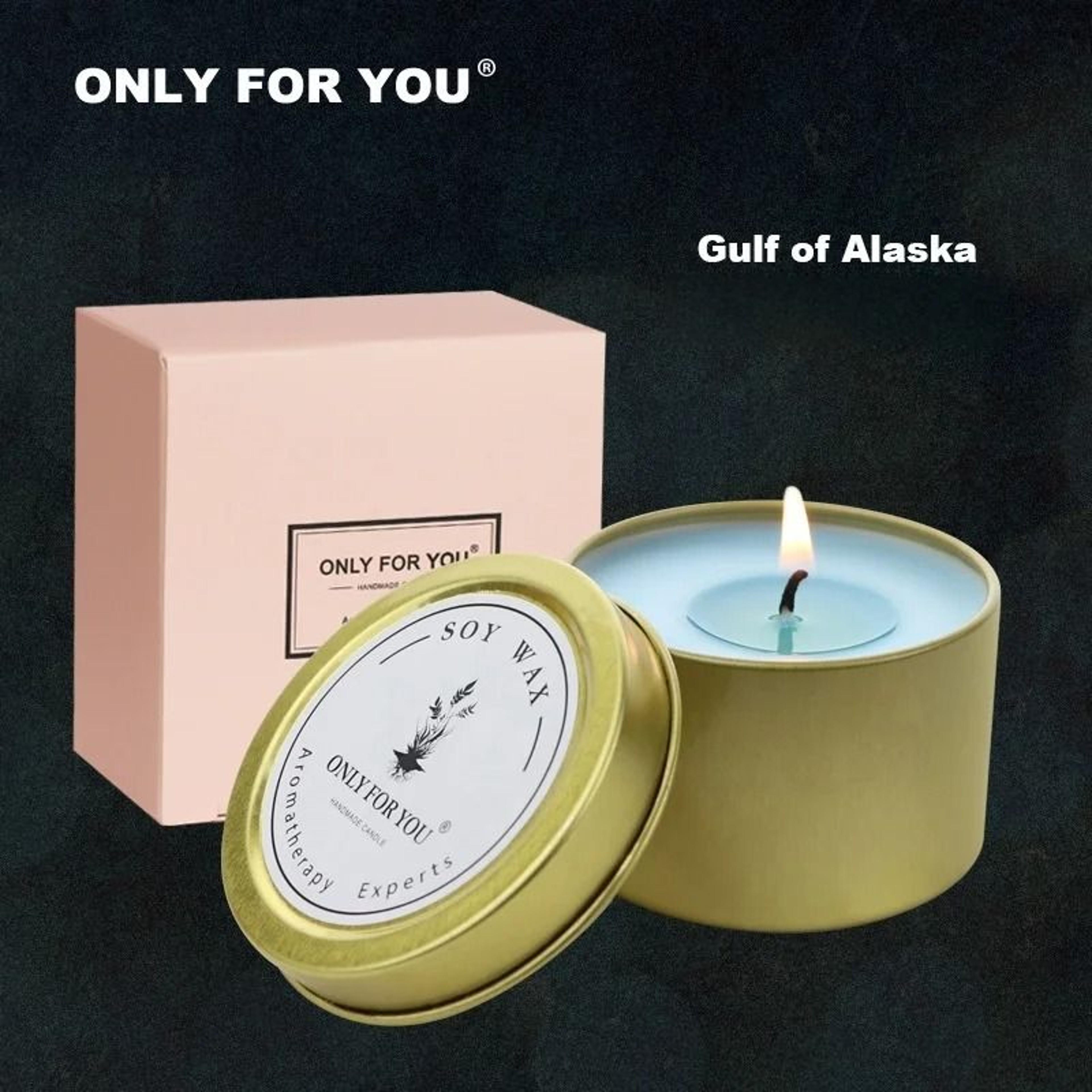 Romantic Transparent Glass Jar Aromatherapy Candle 9