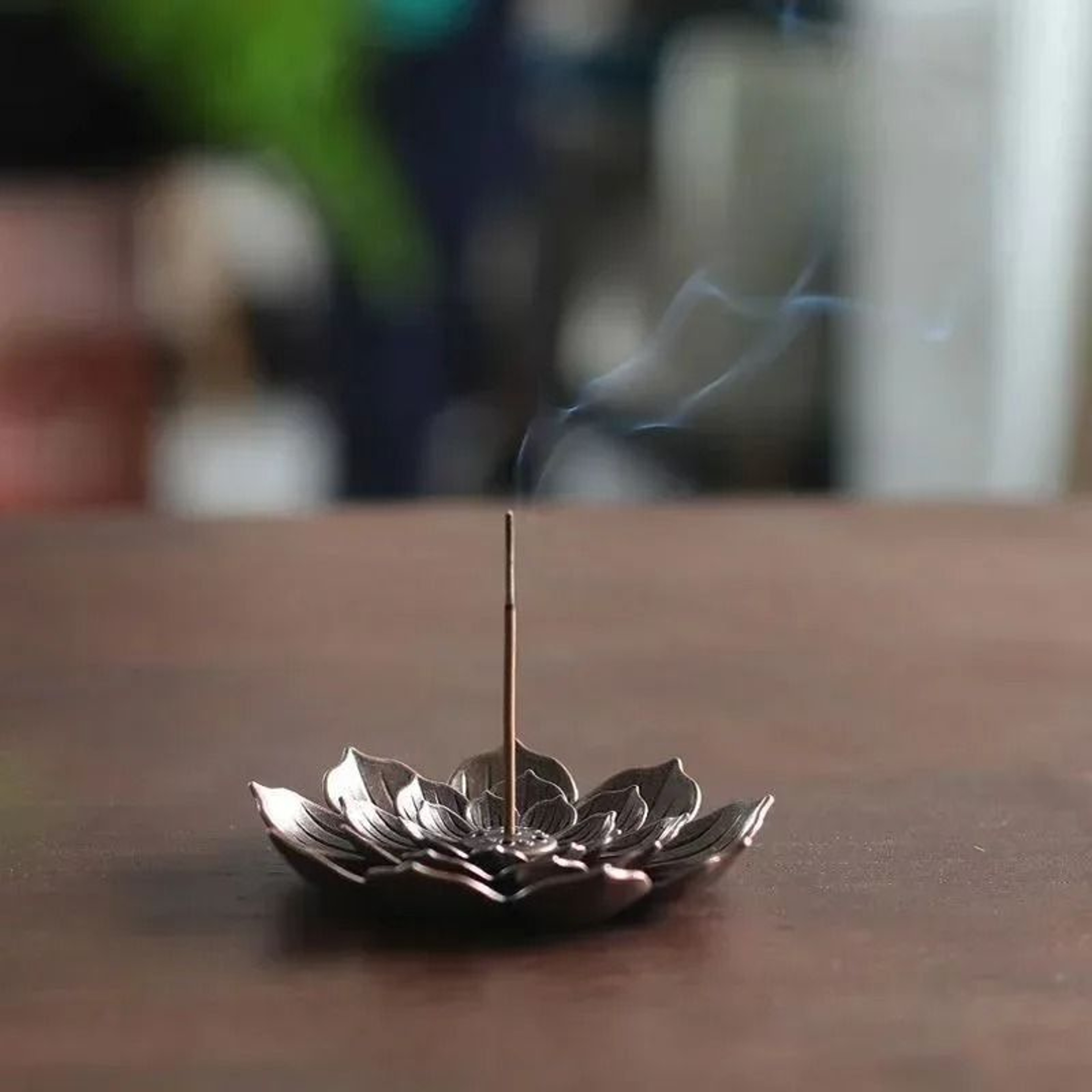 Artisanal Porous Lotus Incense Holder 5