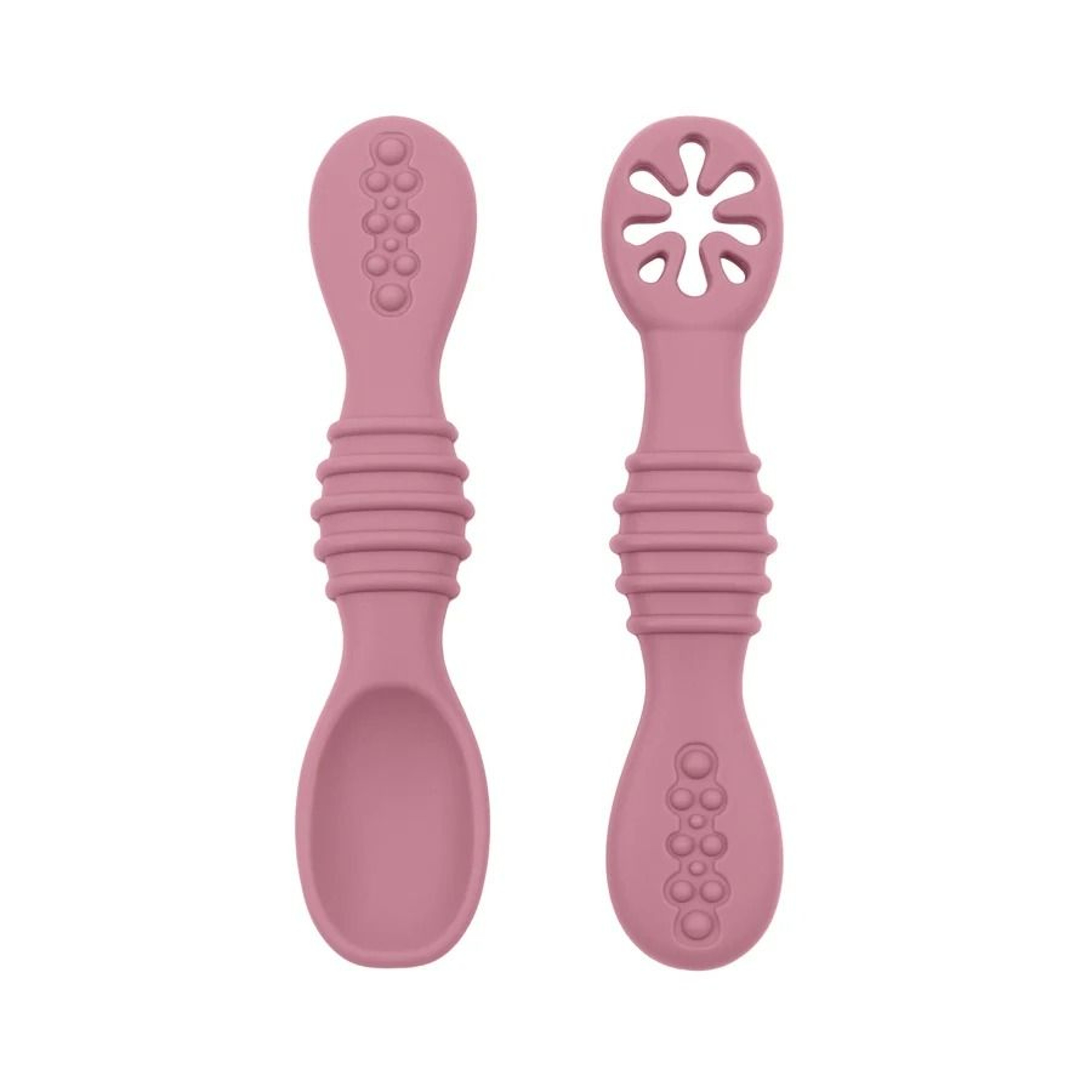 SoftTouch Silicone Baby Spoon  Fork Set 13