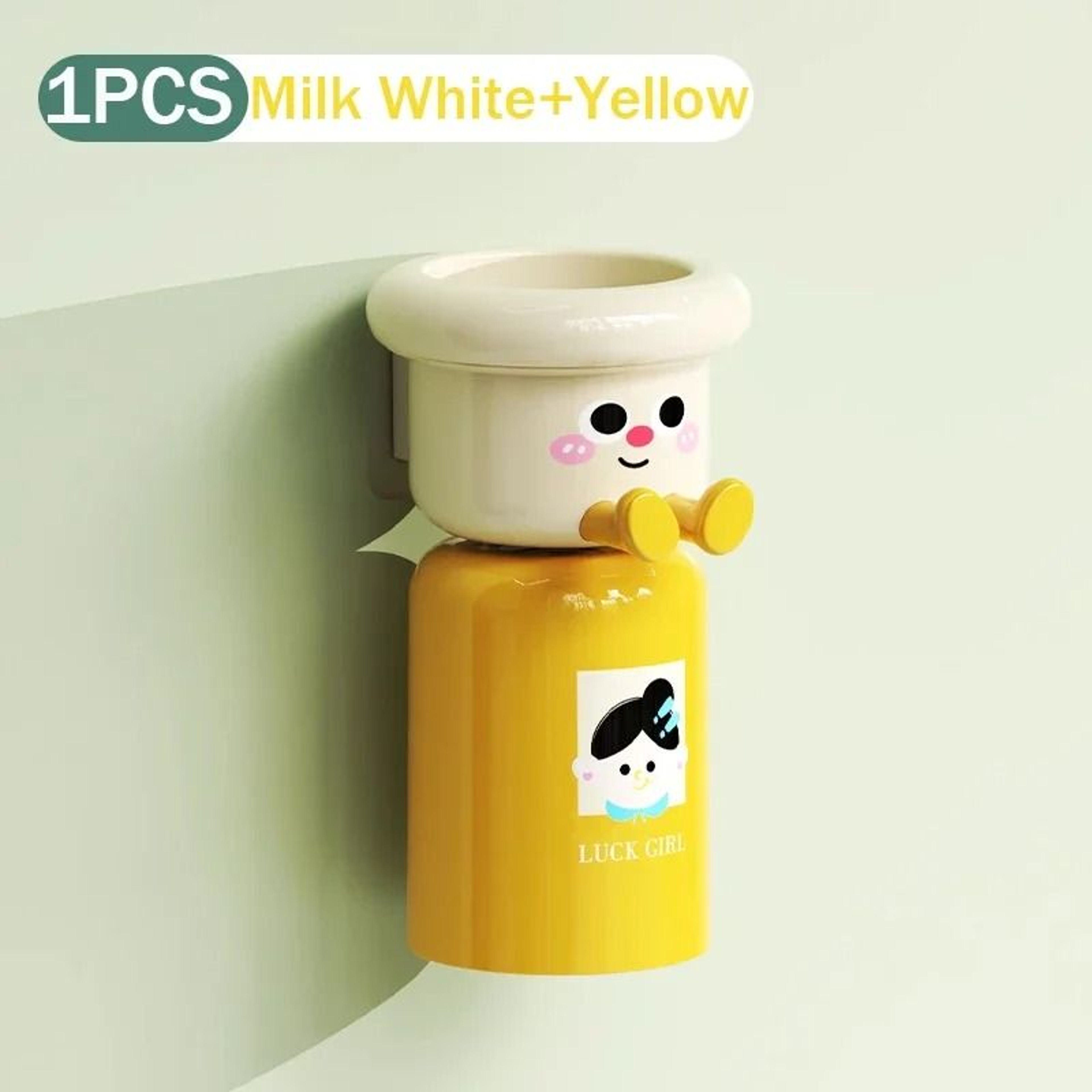 Creative 2in1 Kids Toothbrush  Gargle Cup Holder 6