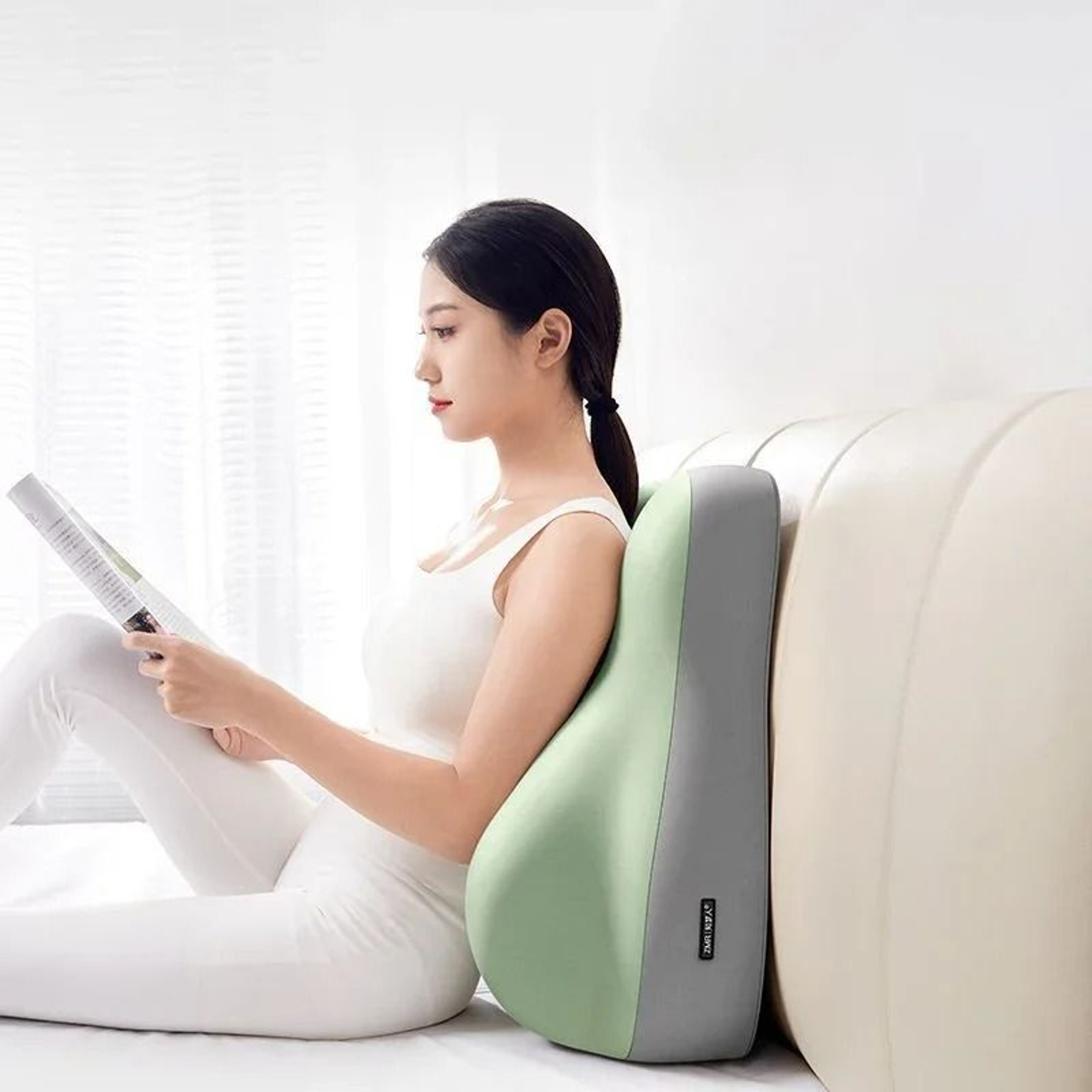 MultiFunctional Ergonomic Memory Foam Waist  Tummy Cushion 2