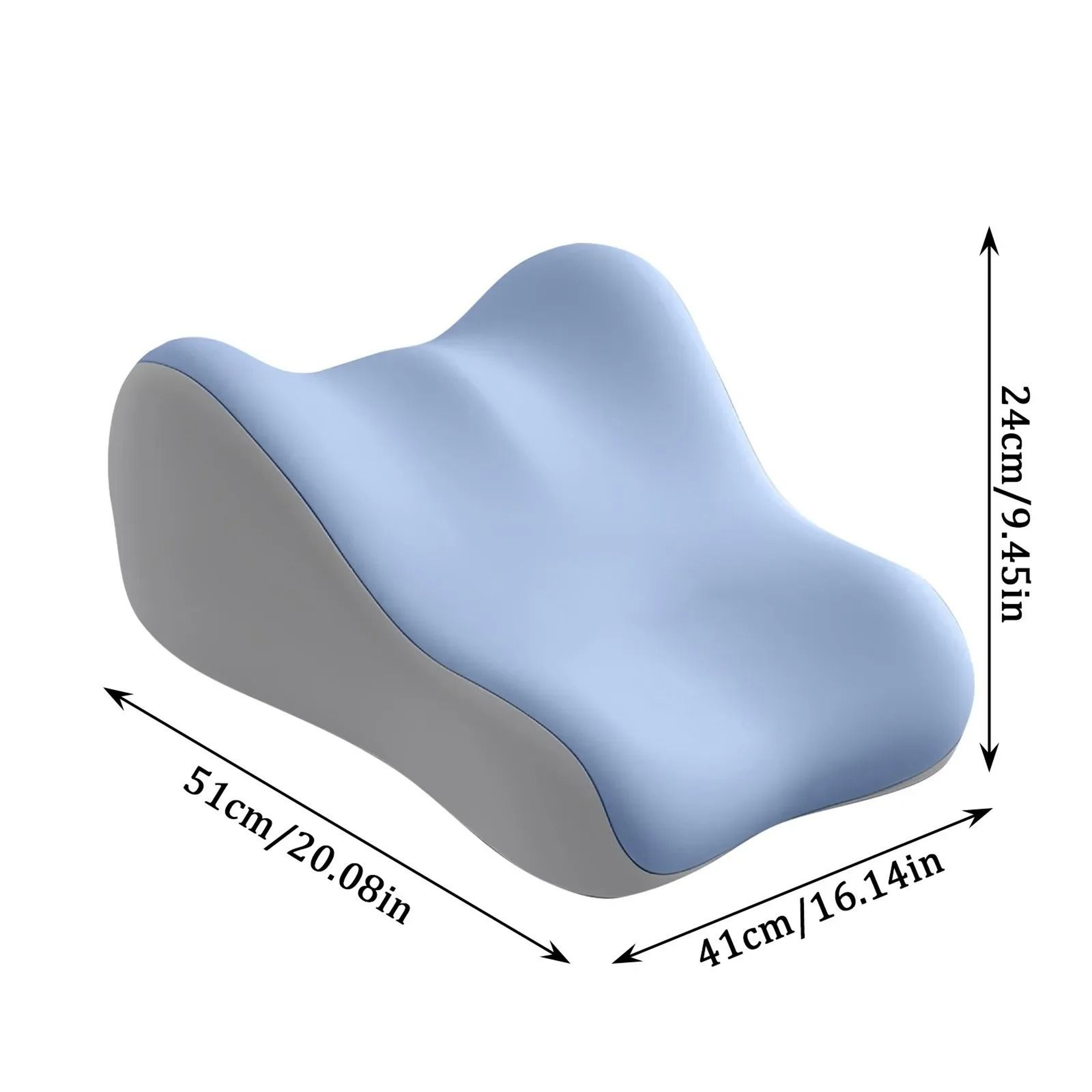 Anatomical Memory Foam Couples Support Cushion 2