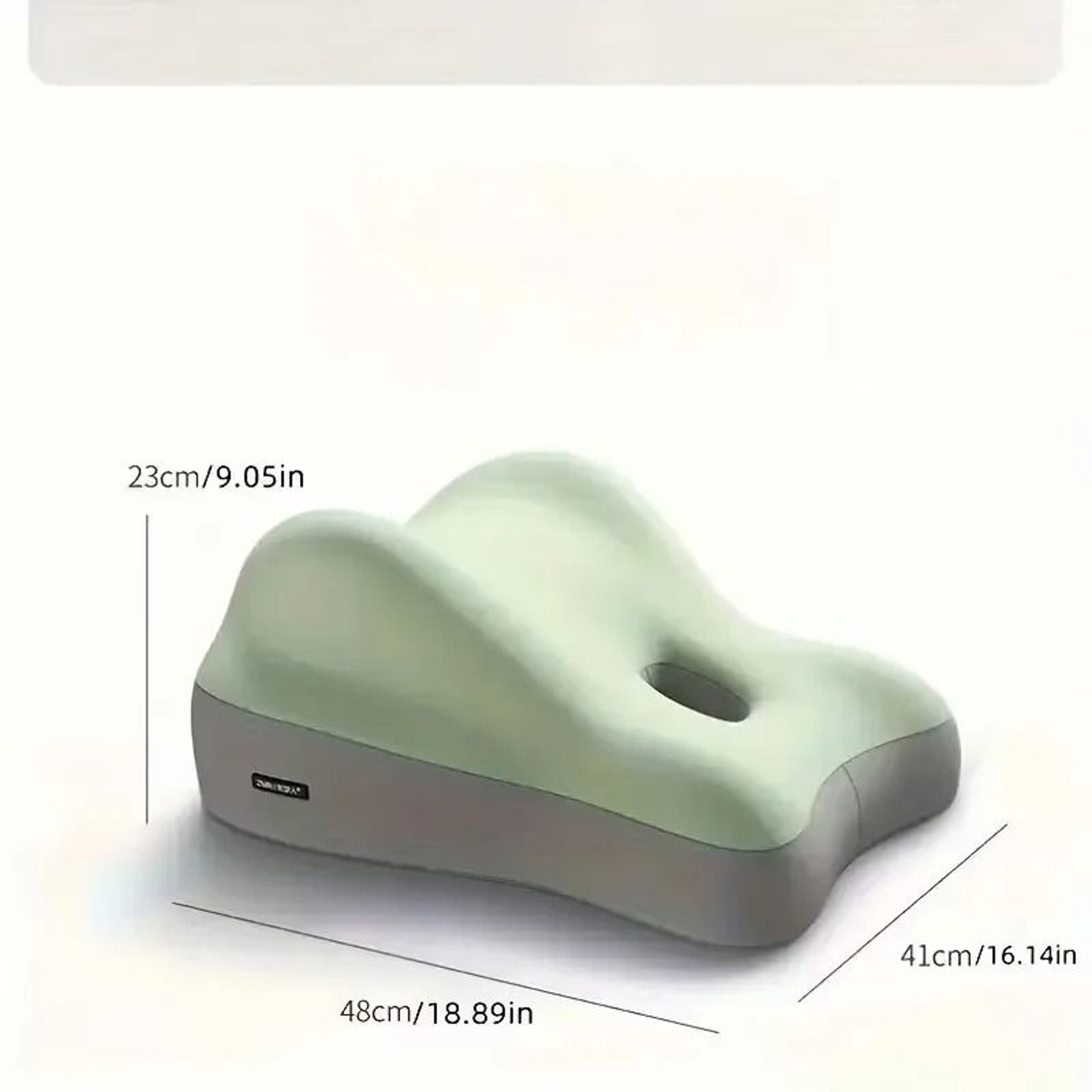 Anatomical Memory Foam Couples Support Cushion 8