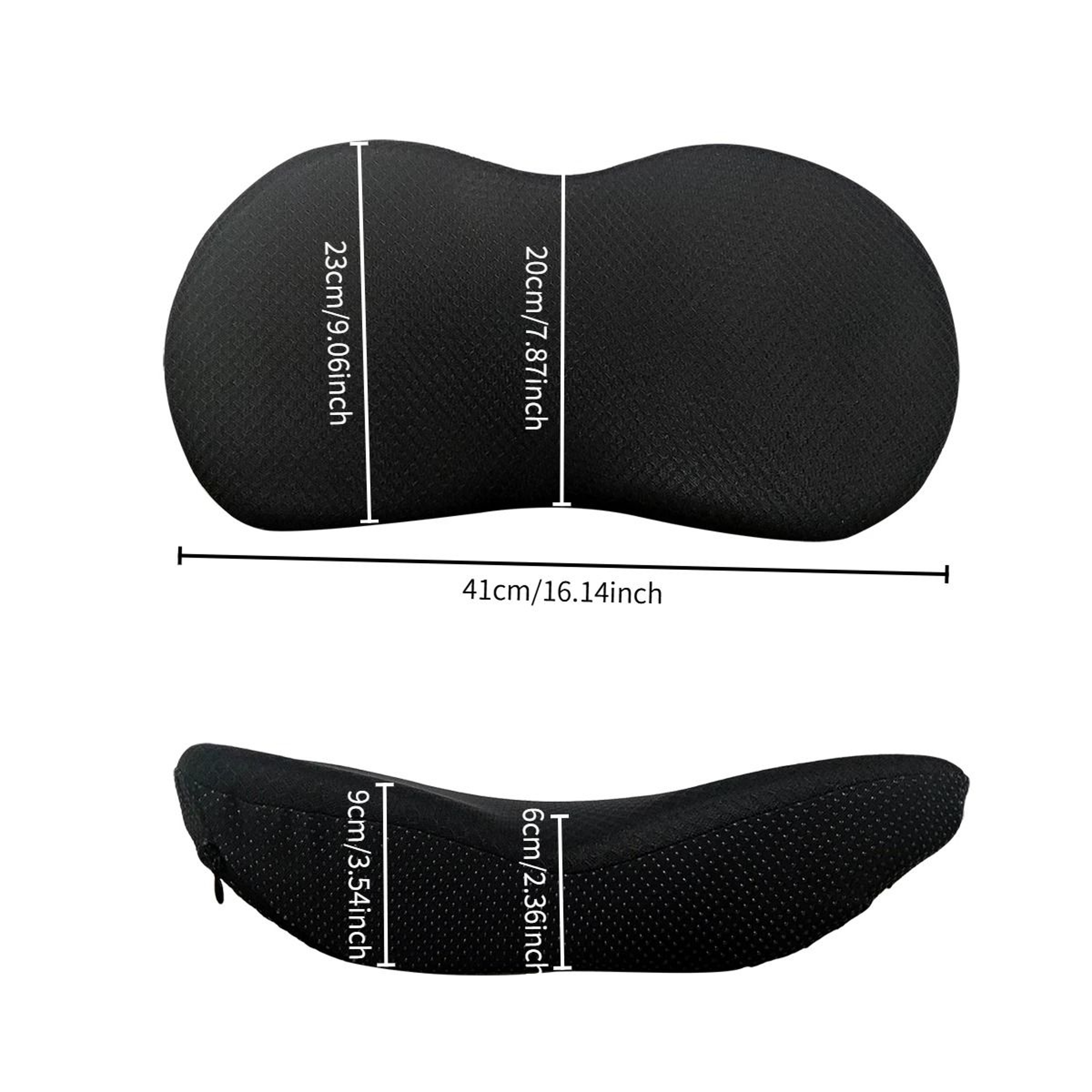 HighVisibility Memory Foam Car Seat Booster Cushion 5
