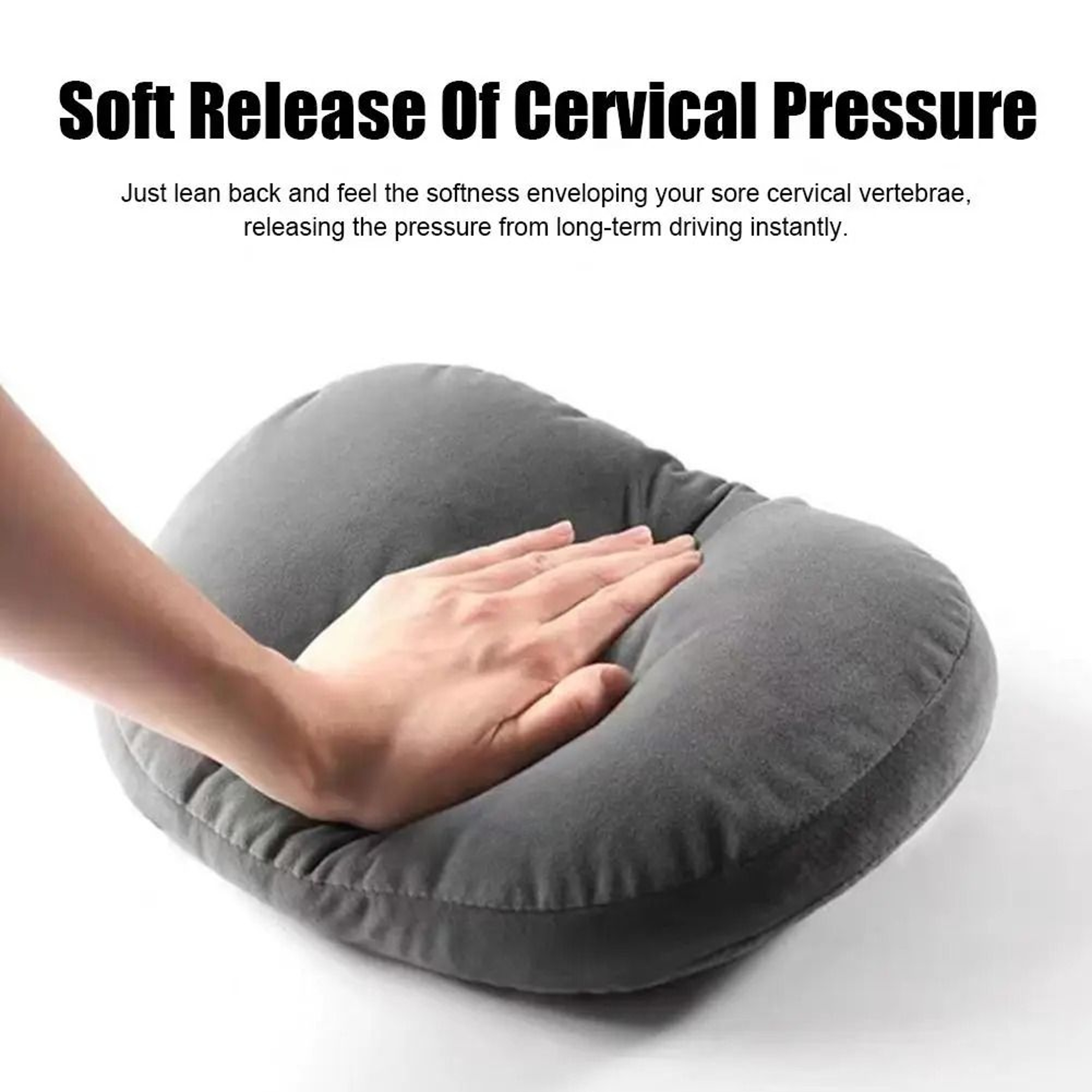 Universal Adjustable Memory Foam Car Headrest  Neck Pillow 4