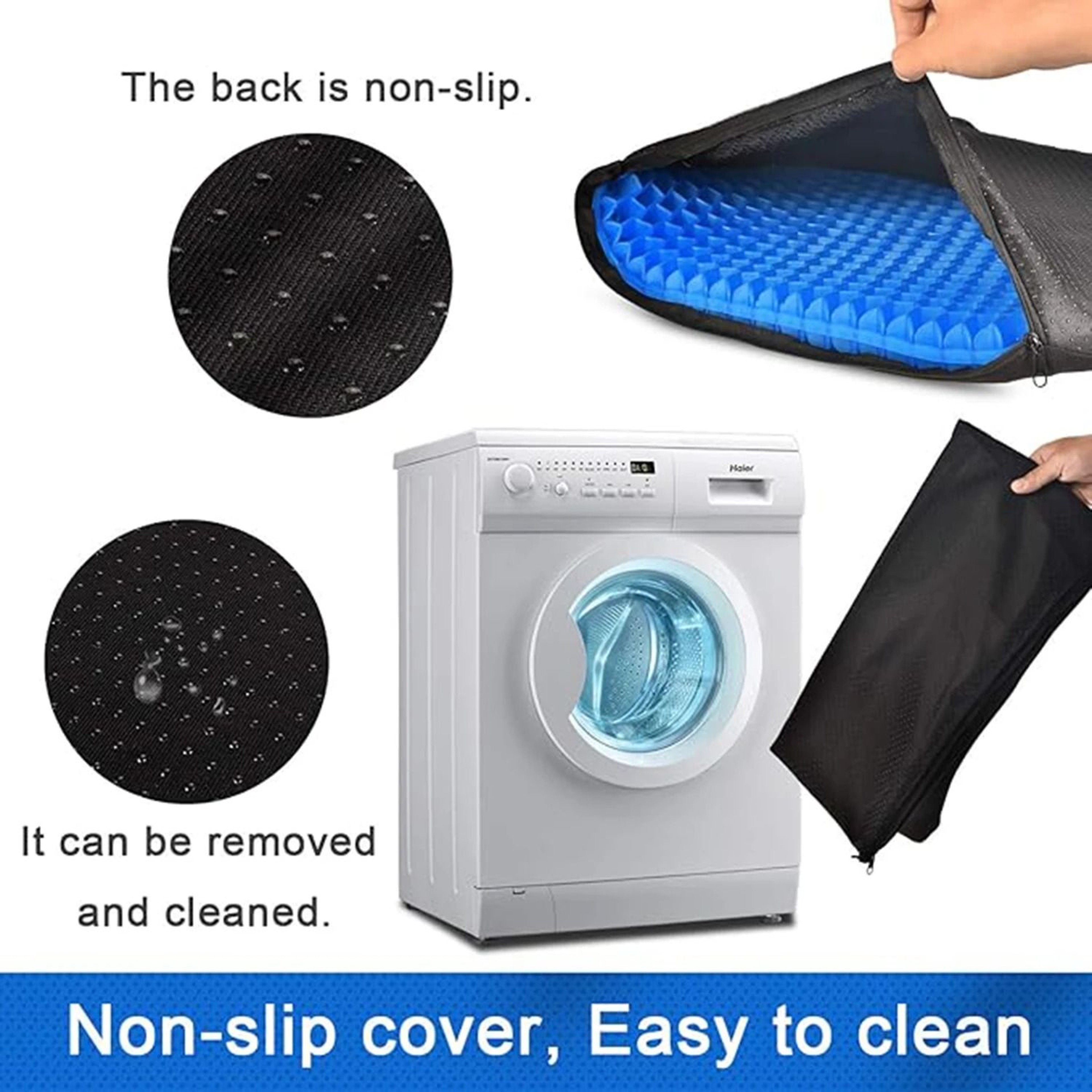 HyperElastic Honeycomb Cooling Gel Seat Cushion 3