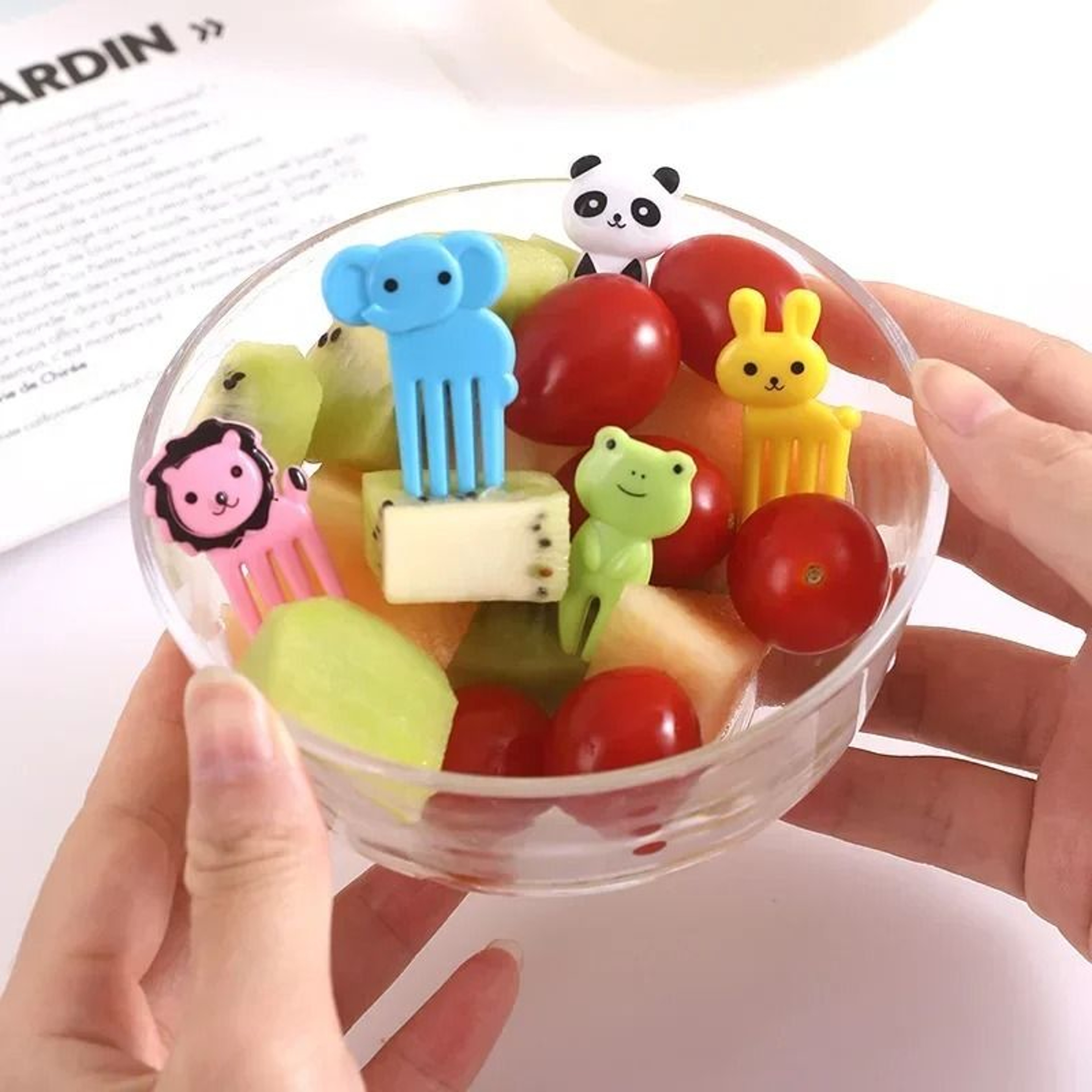 AnimalThemed Mini Food Picks And Kids Bento Box Accessories 2