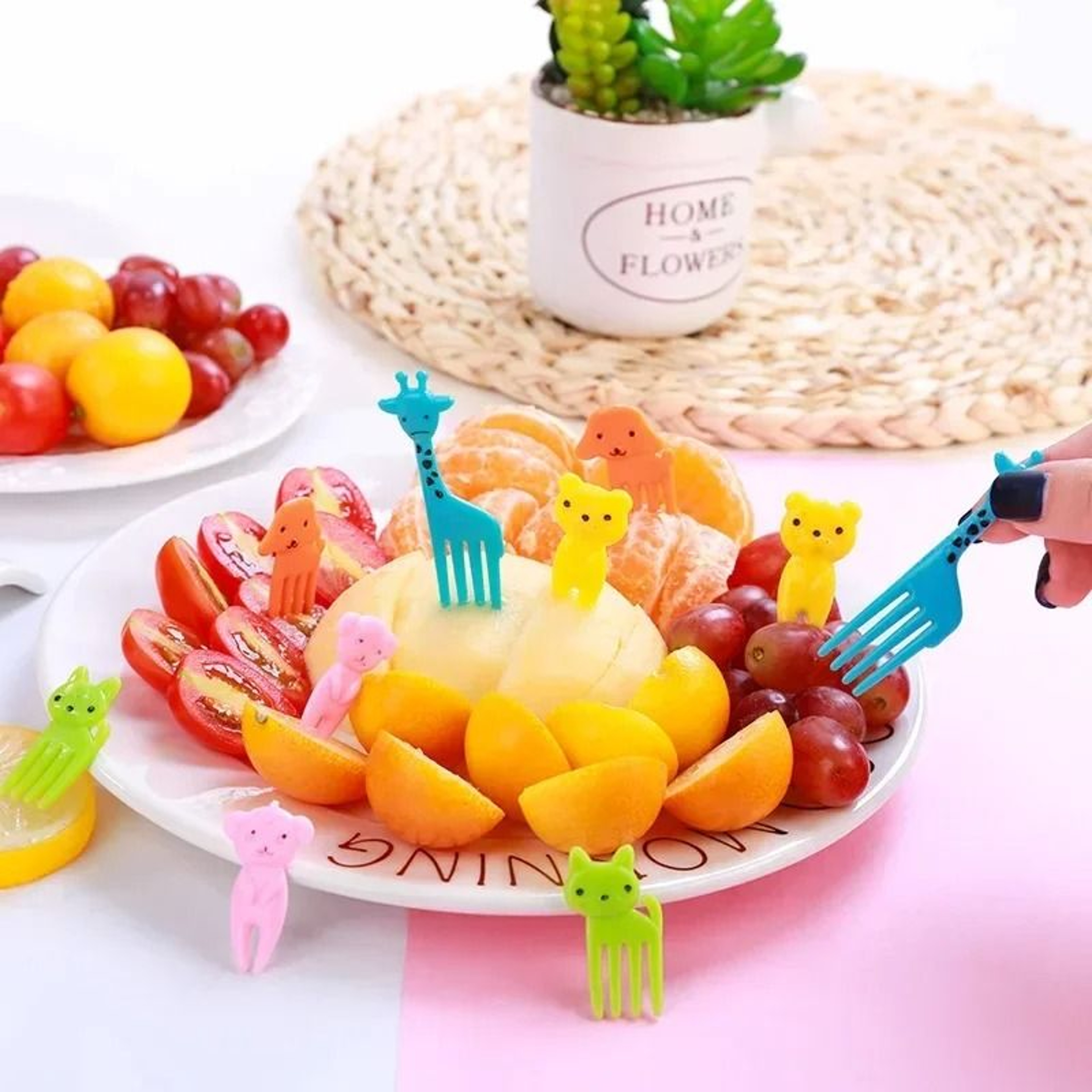 AnimalThemed Mini Food Picks And Kids Bento Box Accessories 3