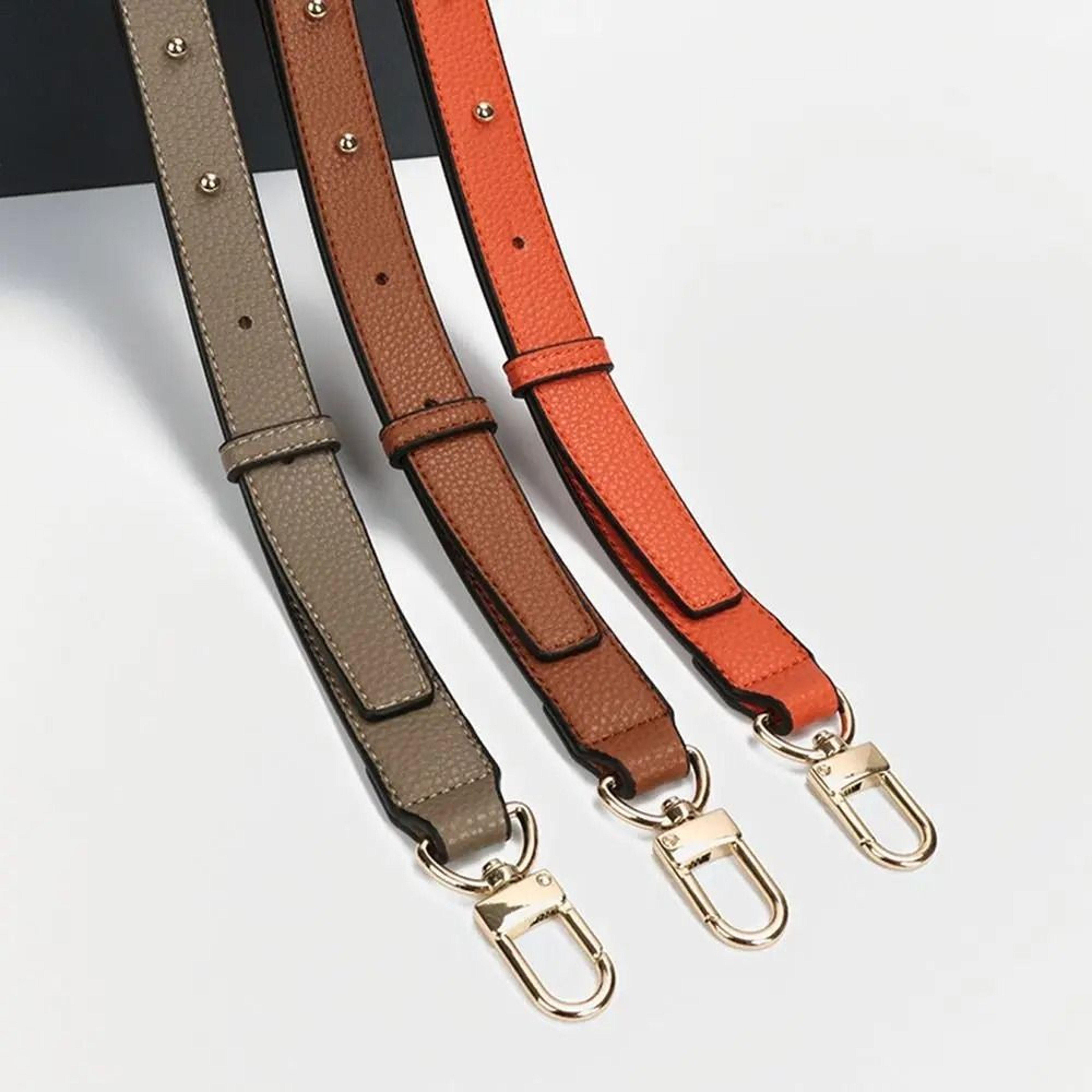 Genuine Leather Wide Shoulder Strap  Adjustable HighQuality Bag Modification 1