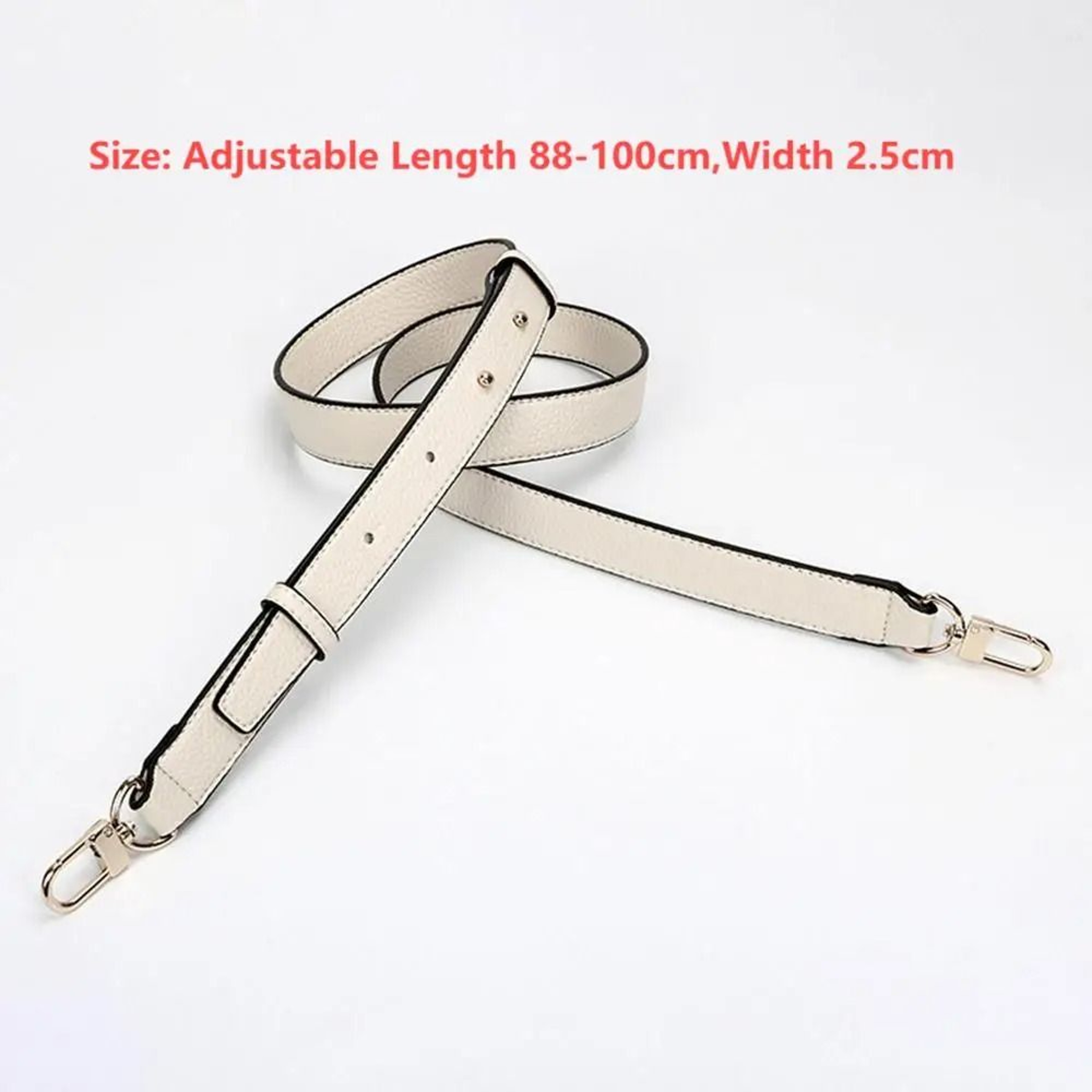Genuine Leather Wide Shoulder Strap  Adjustable HighQuality Bag Modification 3