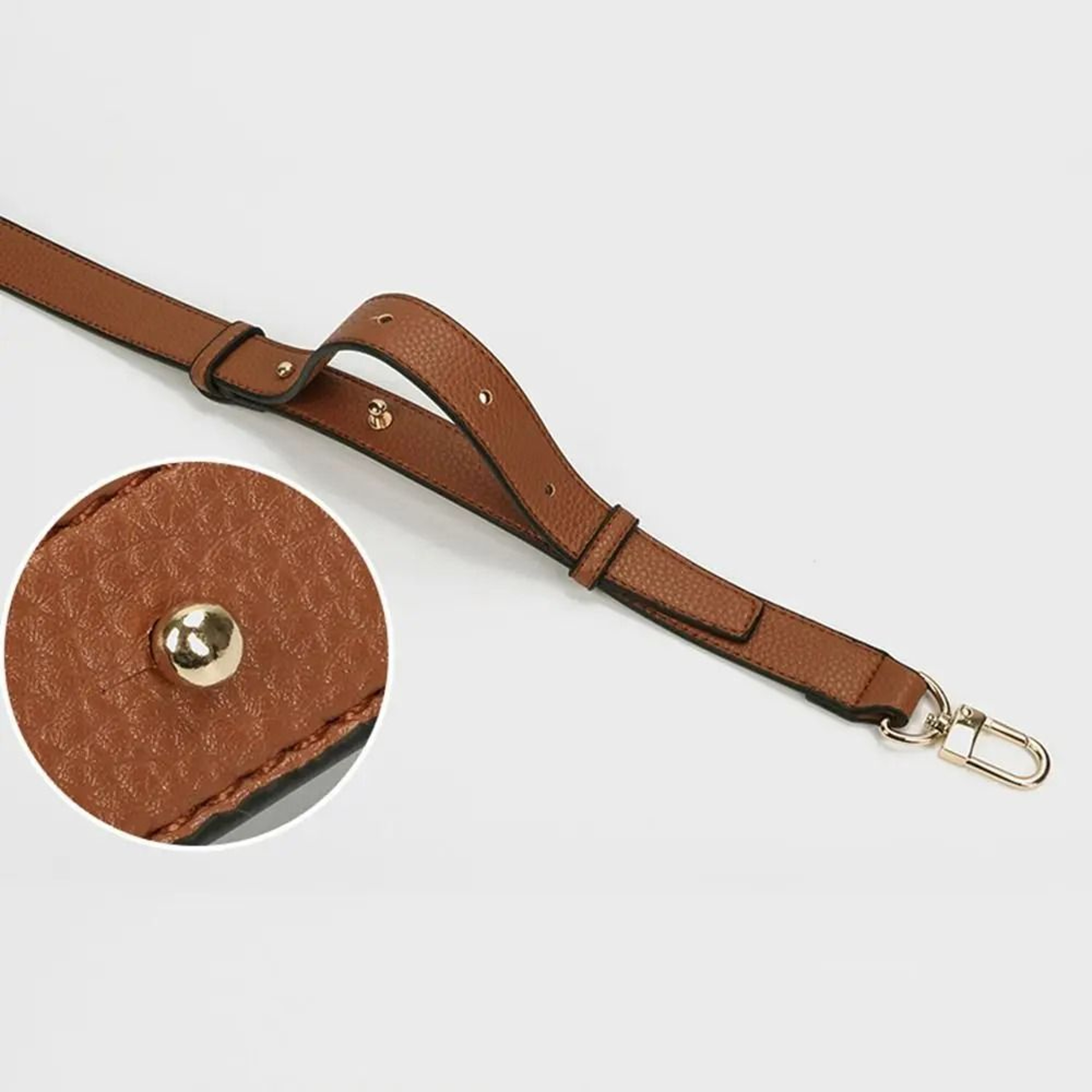 Genuine Leather Wide Shoulder Strap  Adjustable HighQuality Bag Modification 4