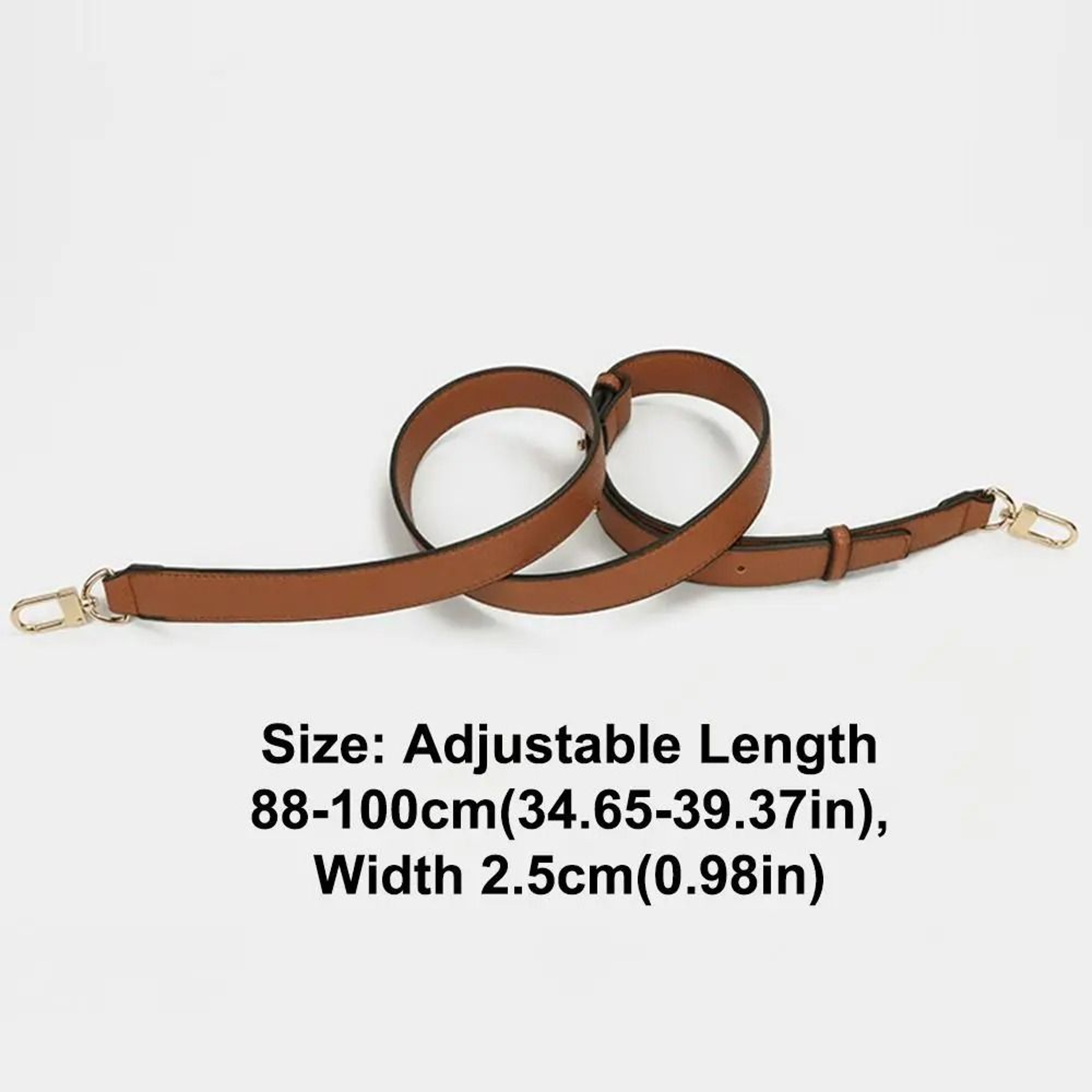Genuine Leather Wide Shoulder Strap  Adjustable HighQuality Bag Modification 5