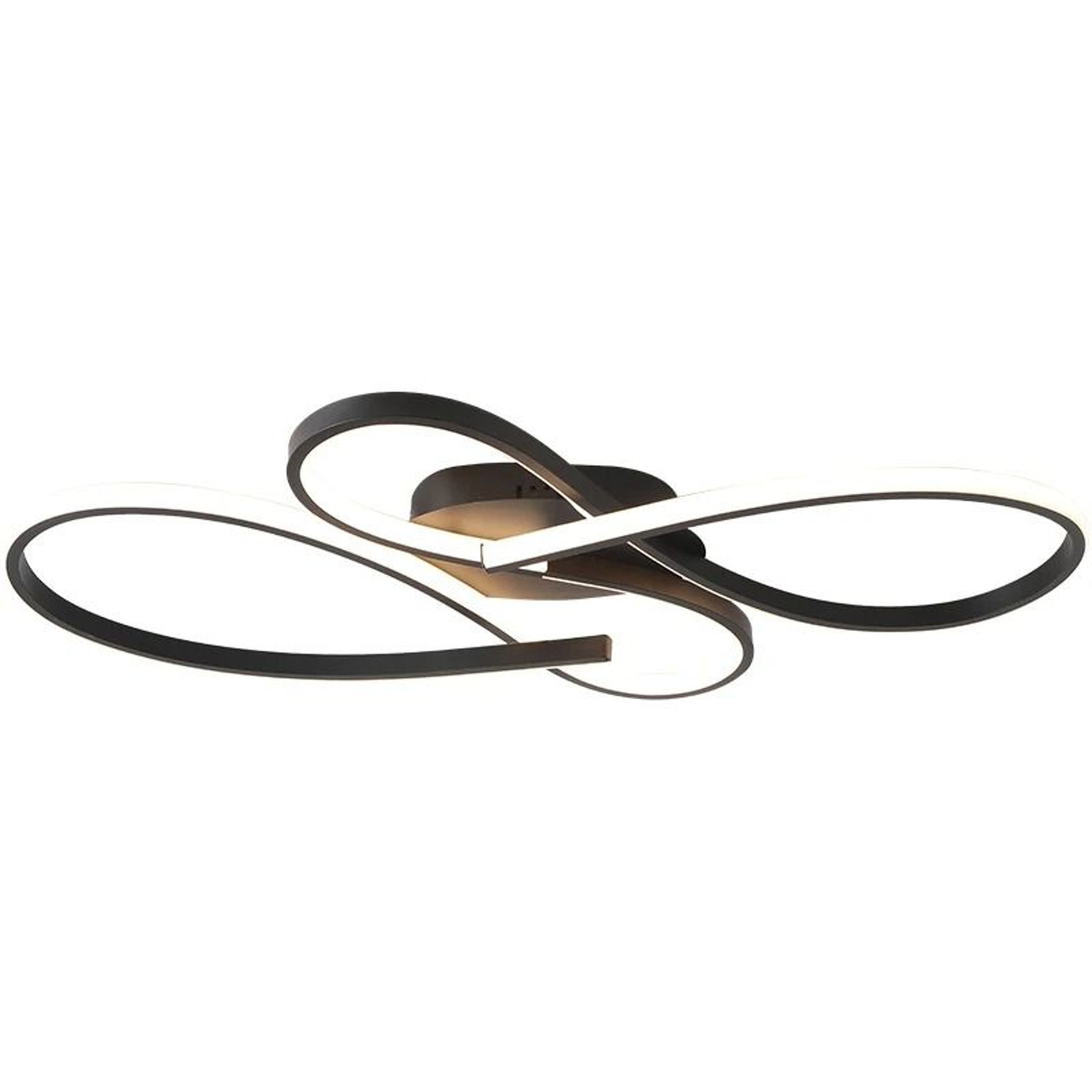 Modern Linear LED Chandelier  Minimalist Ceiling Light Fixture 4