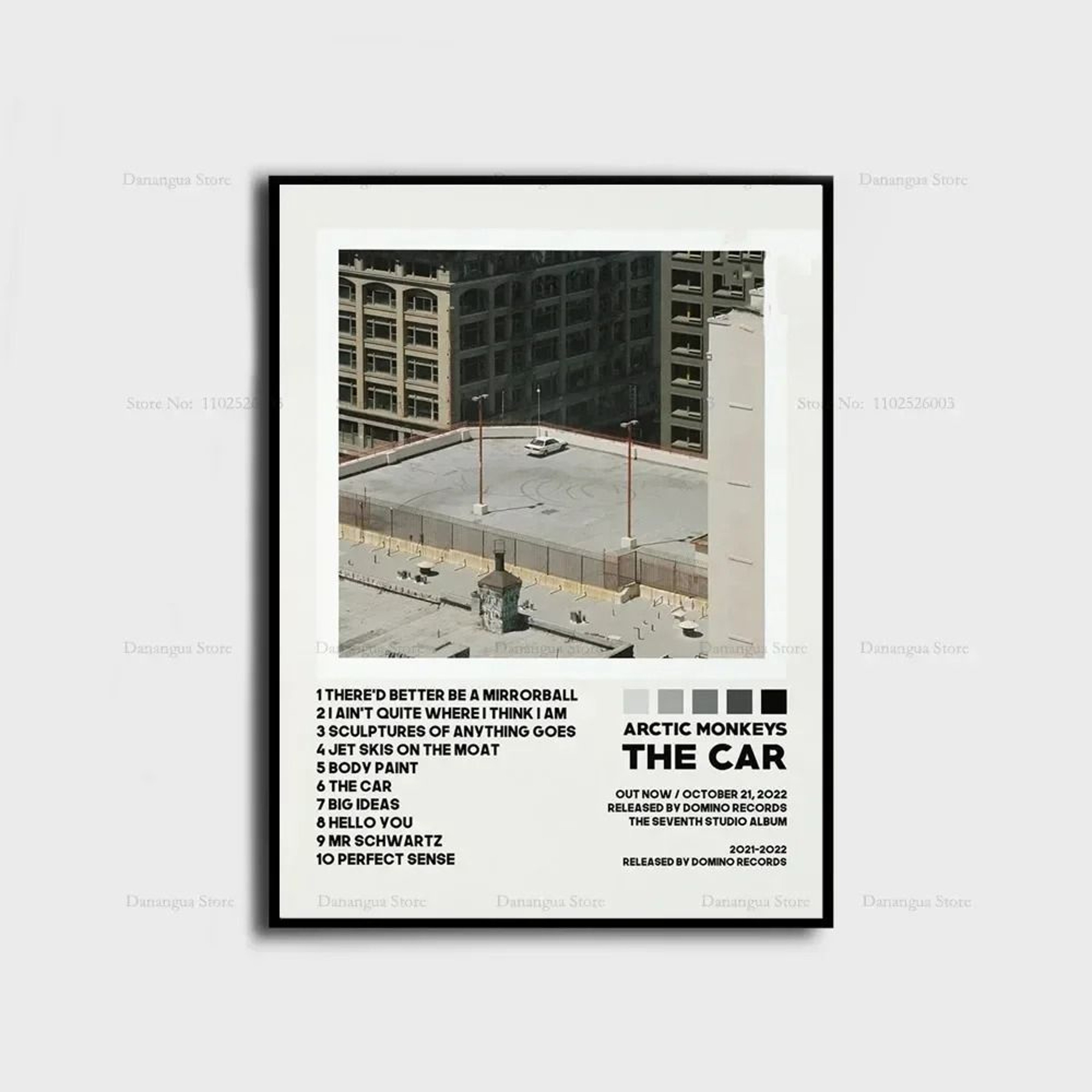 Arctic Monkeys Iconic Album Cover Poster  HighDefinition Canvas Wall Art For Music Lovers 7
