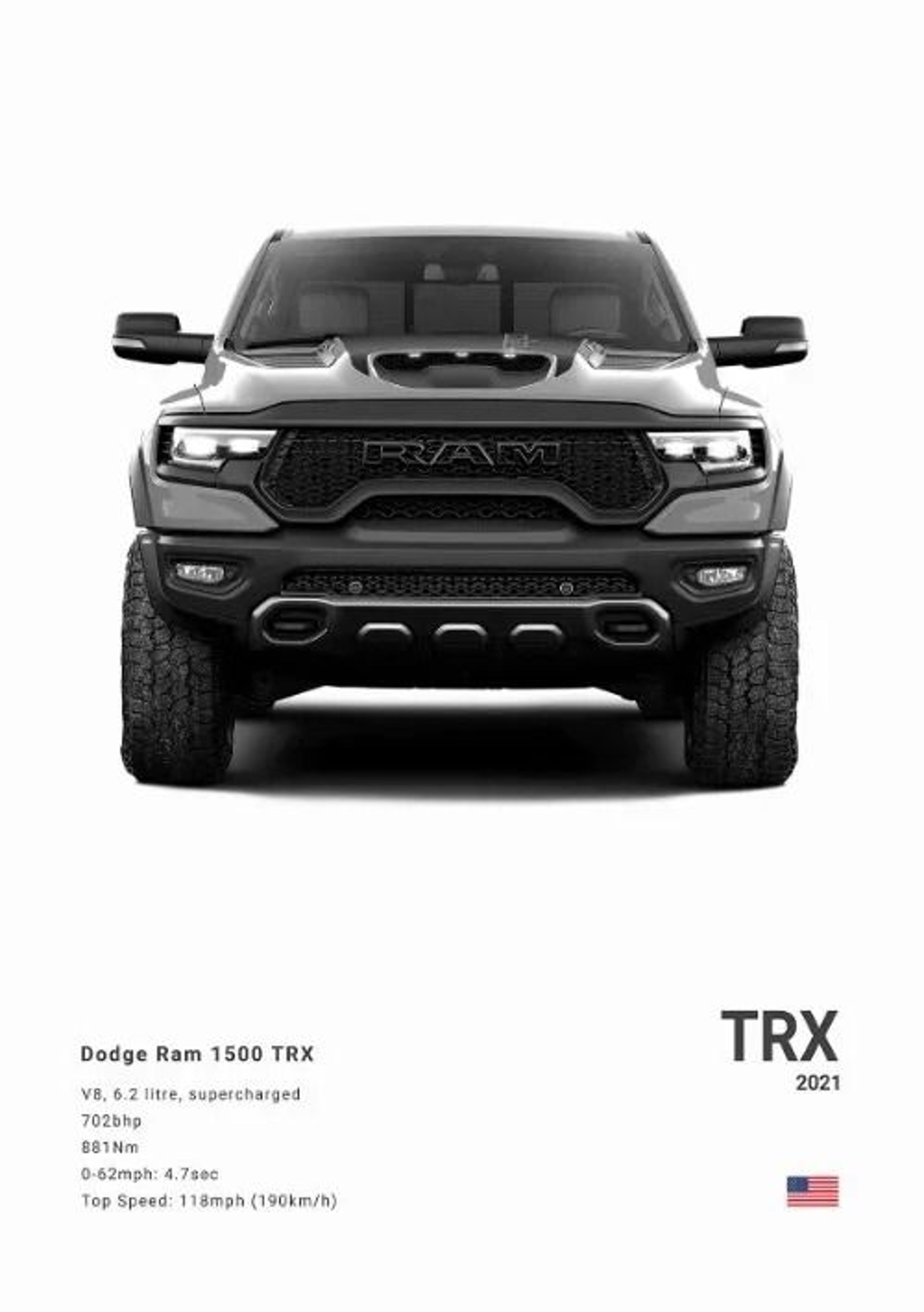 Dodge Challenger SRT Hellcat Redeye Canvas Poster  HighPerformance Muscle Car Photography For Moder 15