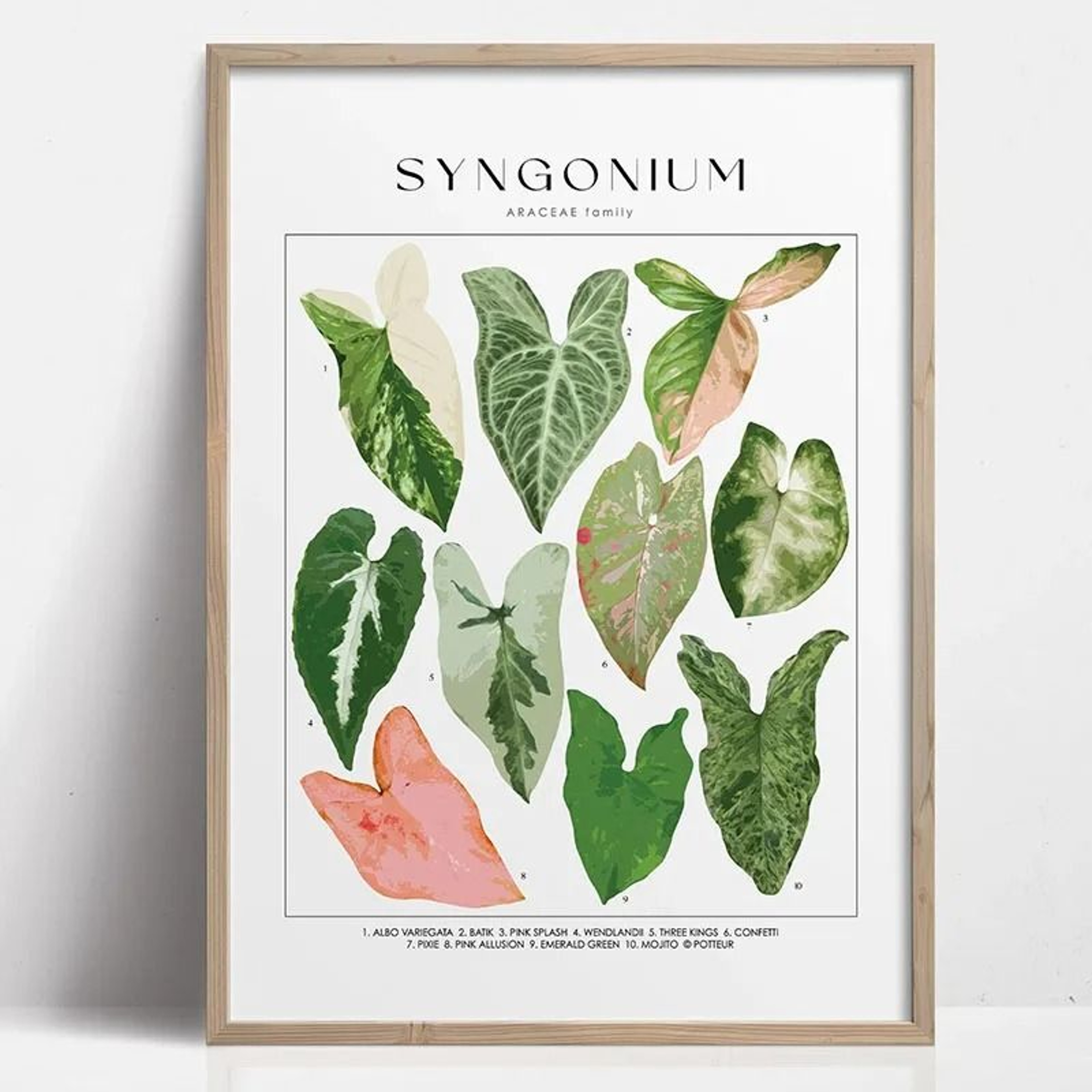 Green Botanical Leaves Canvas Art  Calming NatureInspired Prints For Modern Interiors 5
