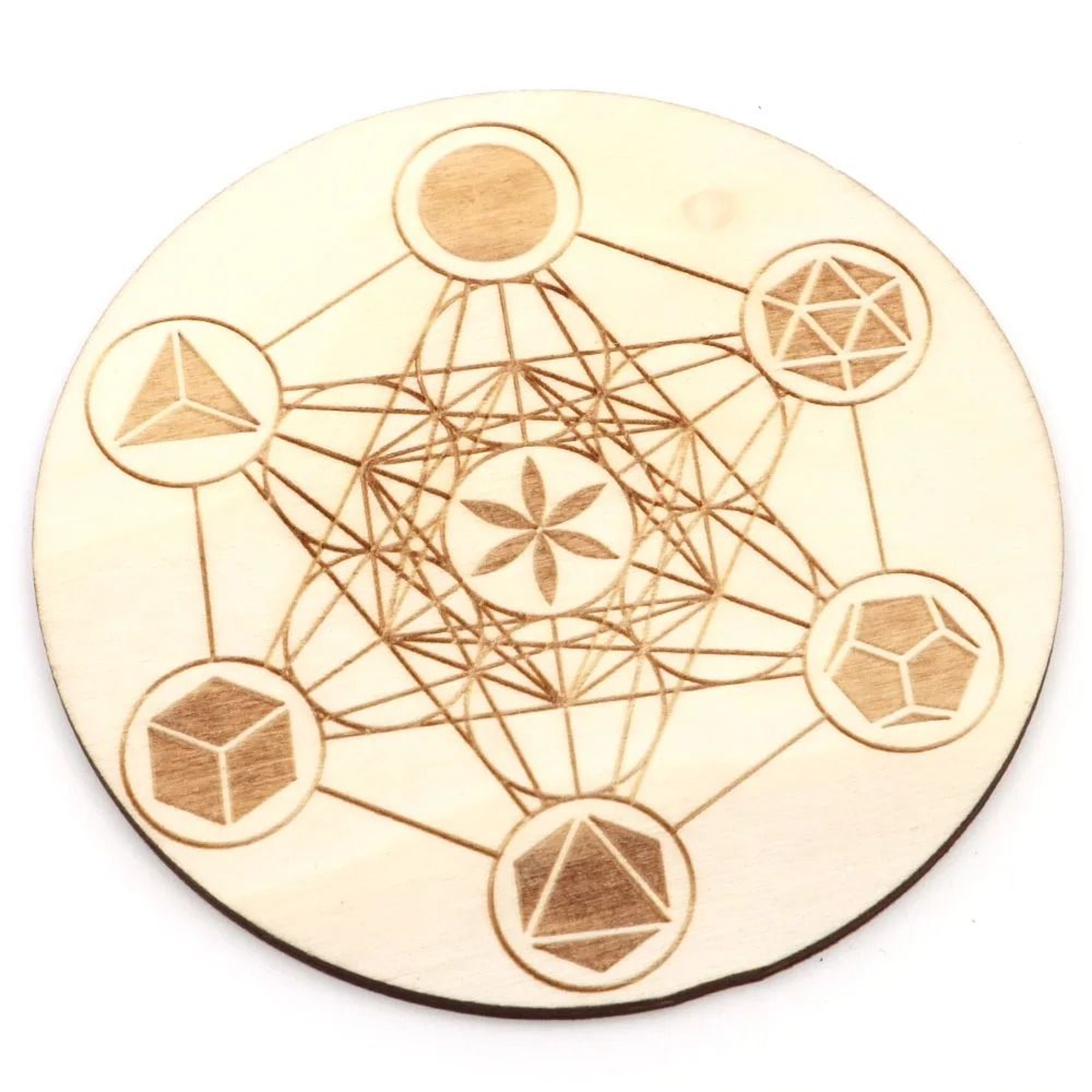 7Piece Platonic Solid Sacred Geometry Set  Natural Crystal Healing Stones For Reiki  Chakra Home De 7