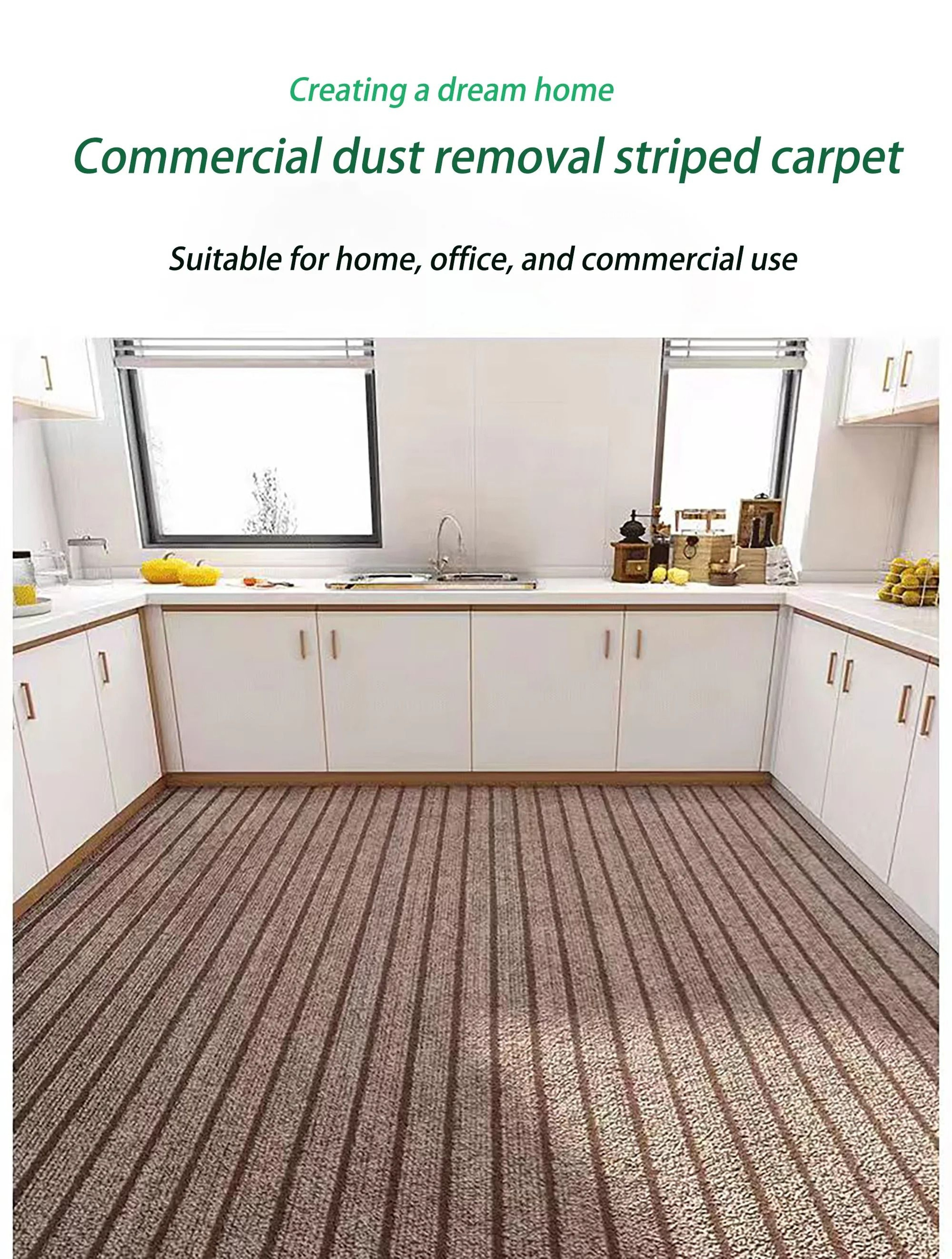 MultiPurpose NonSlip Floor Mat  Waterproof Kitchen  Bathroom Runner For Entryways Corridors  Househ 3