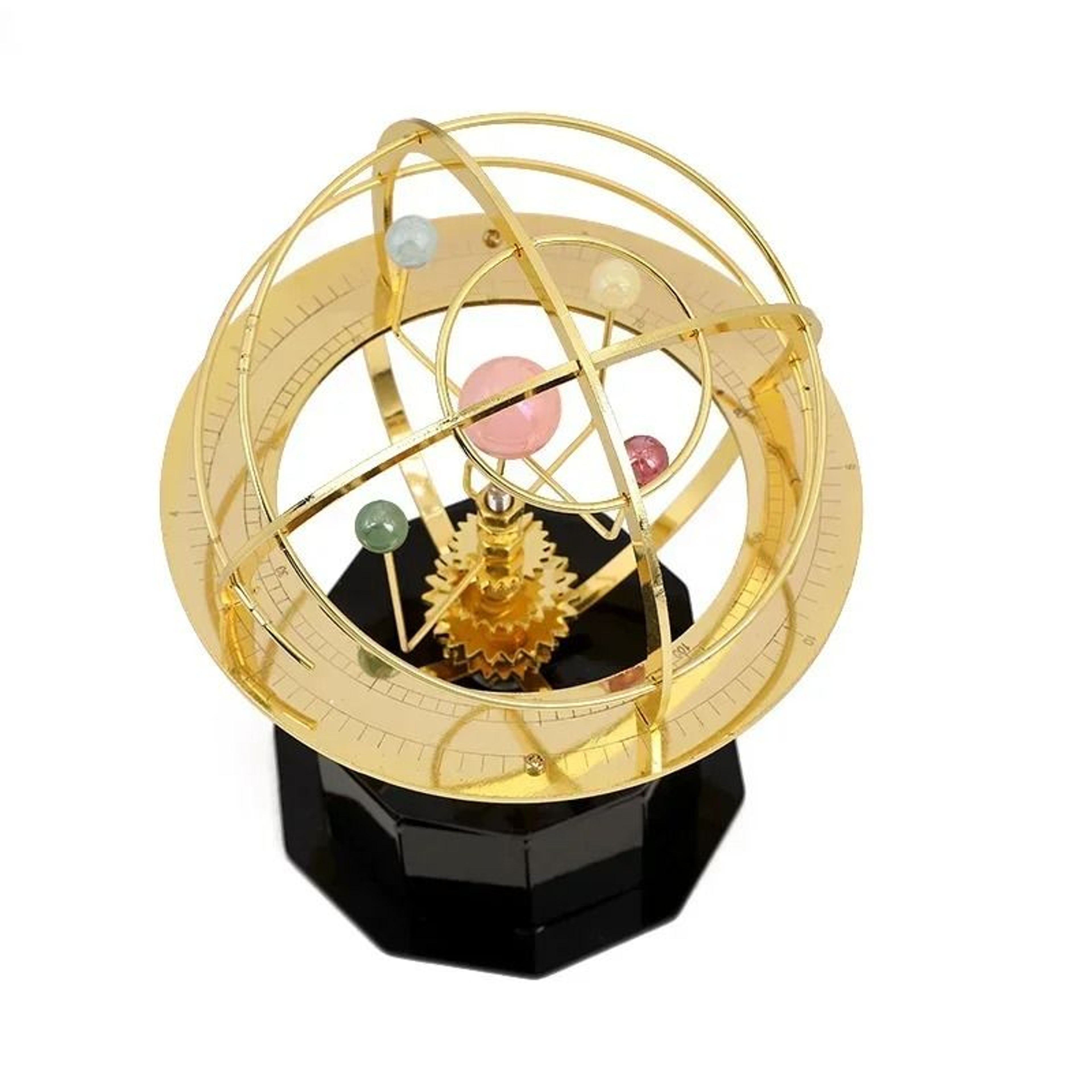 Grand Orrery Solar System Model  Mechanical Metal Planetary Map For Executive Offices  Astronomy Co 3
