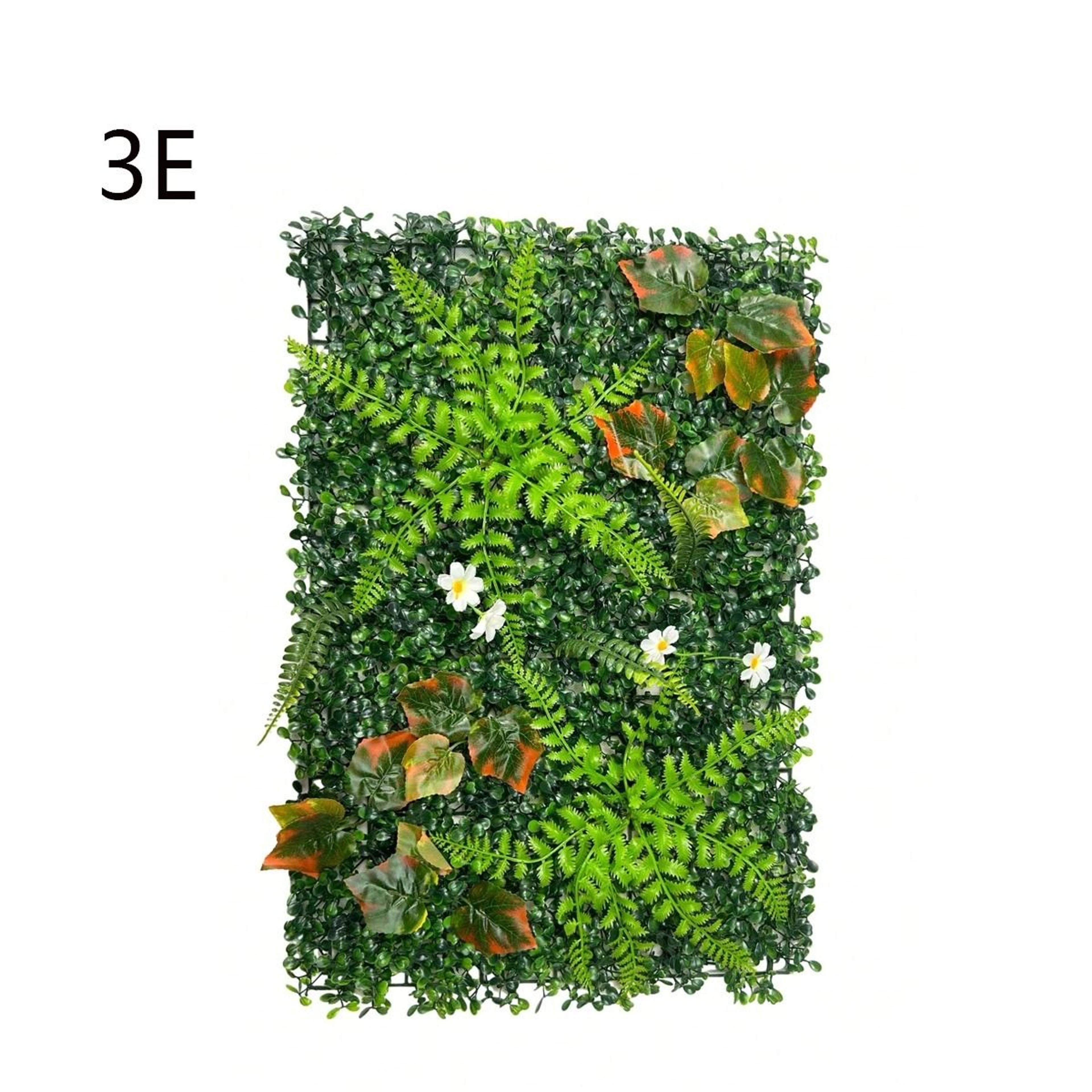 Floral Botanical Grass Wall Panel  HighDensity Mixed Greenery Backdrop For Modern Interior Accents  8
