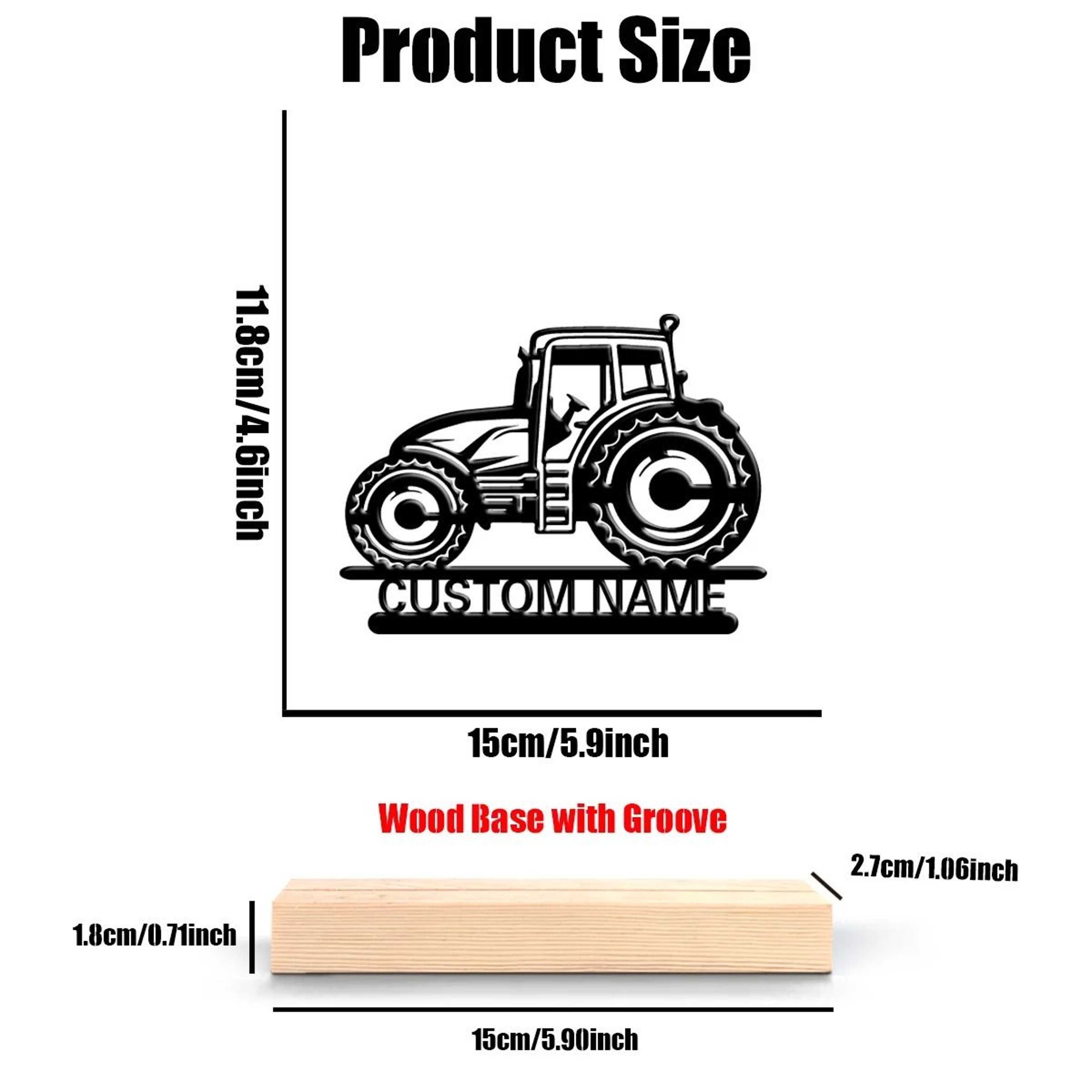 Personalized SUV Metal Art With Wooden Base  Custom HighDefinition Tabletop Sculpture For Modern Fa 2