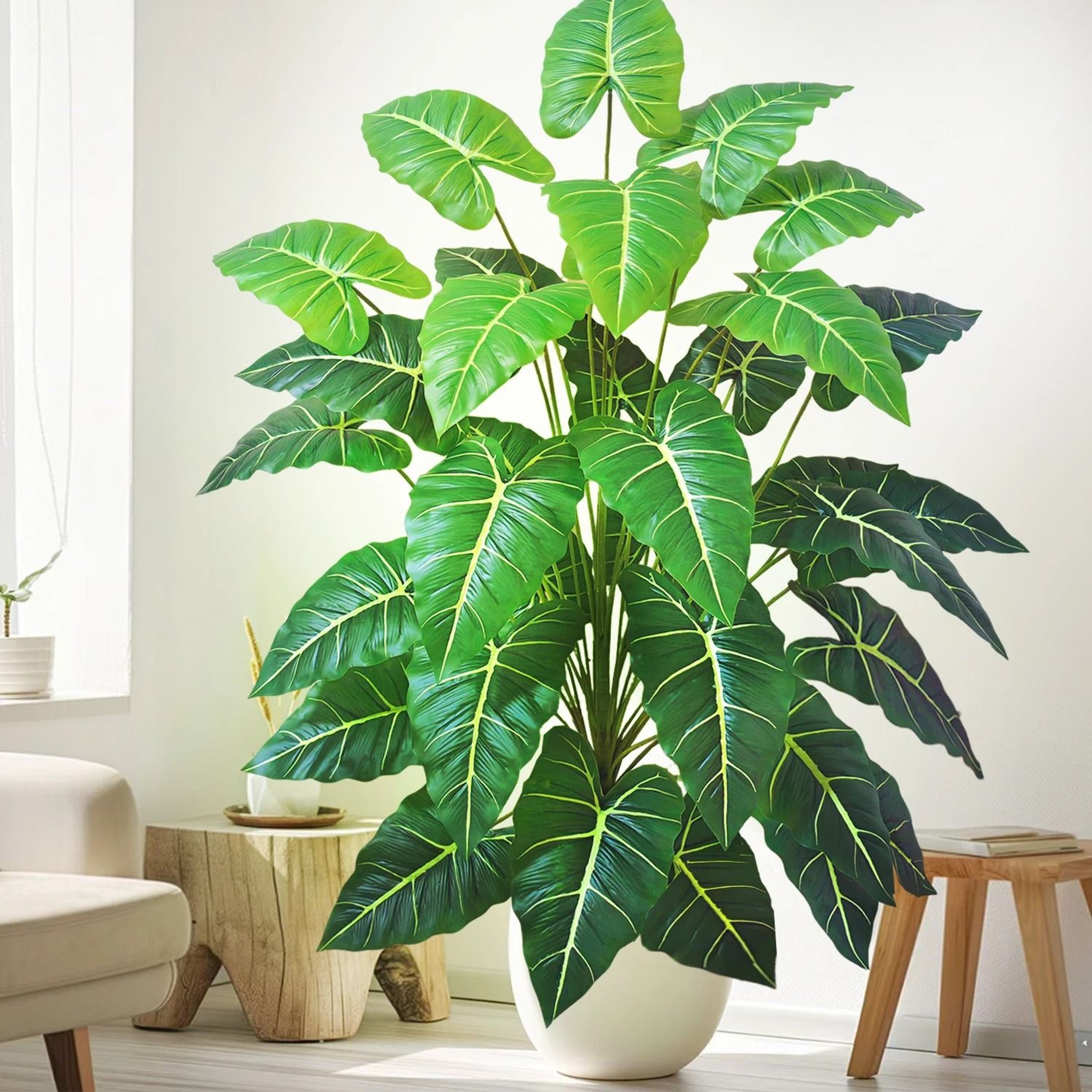 Artificial Calla Lily  Tropical Foliage  HighDefinition Modern Faux Plants For Holiday  Home Sanctu 2