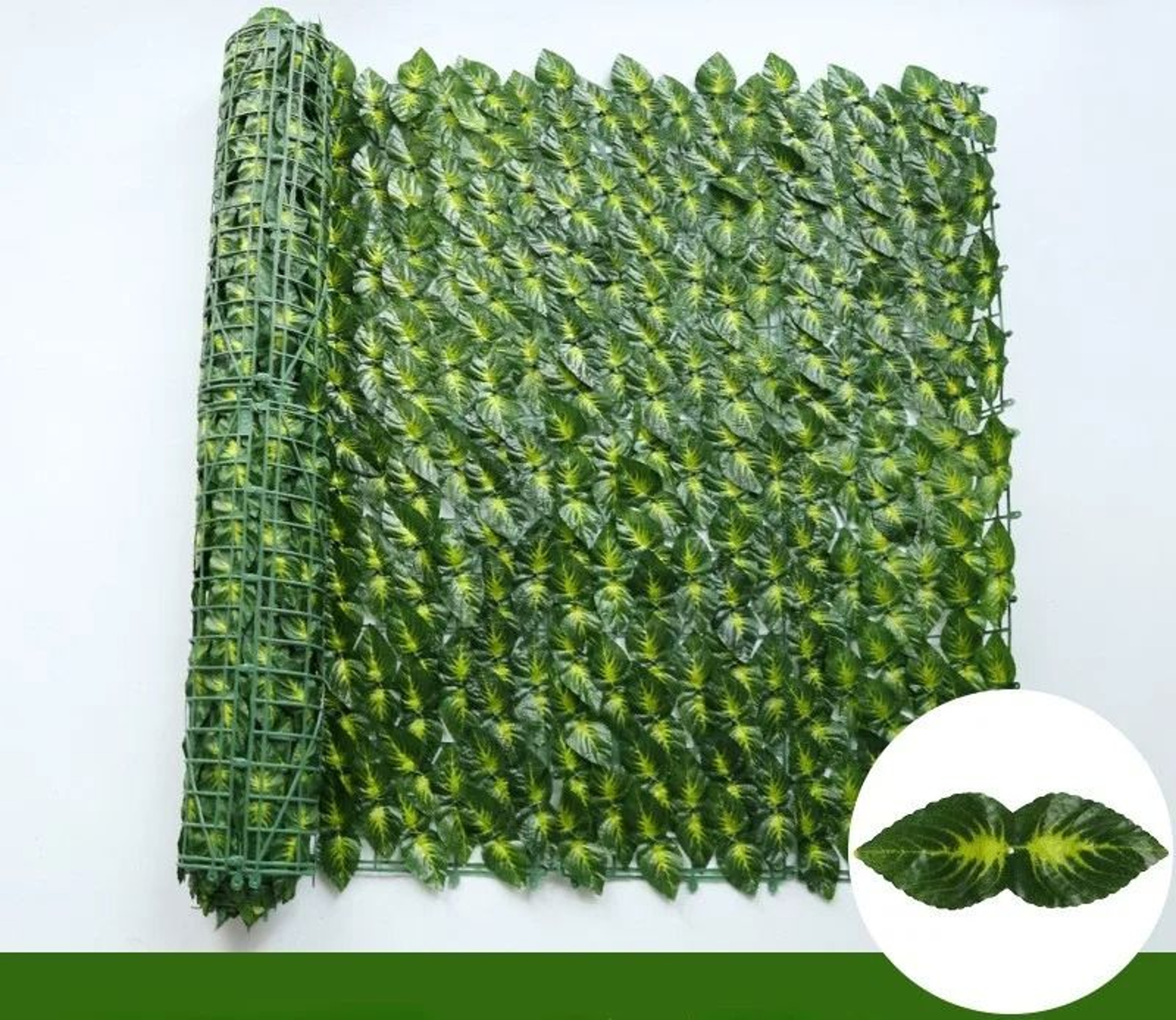 Artificial Ivy Hedge Fence Panels  HighDefinition Green Faux Ivy Privacy Screen For Outdoor  Garden 11