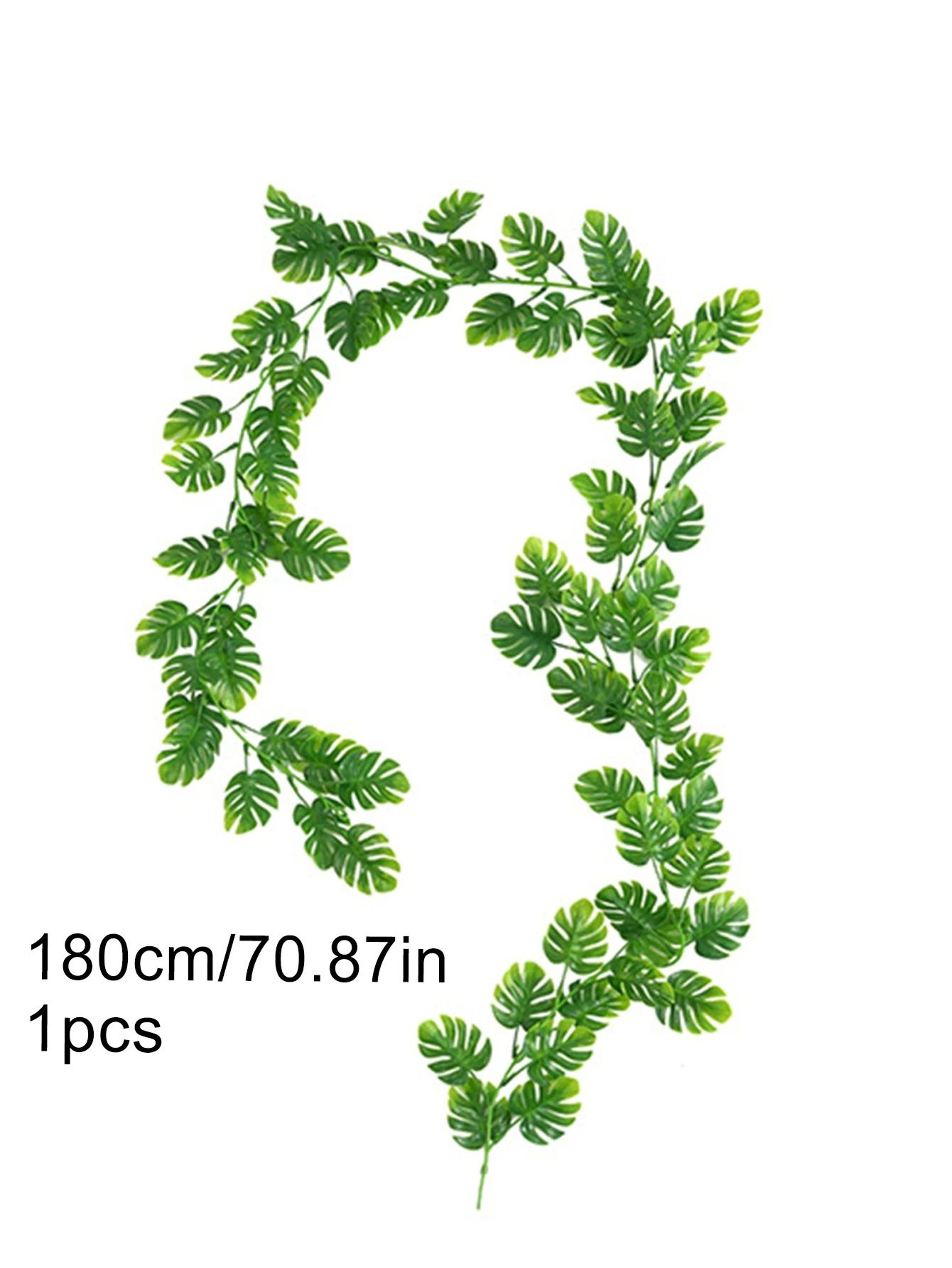 Lush Artificial Hanging Monstera  Tropical Vines 1