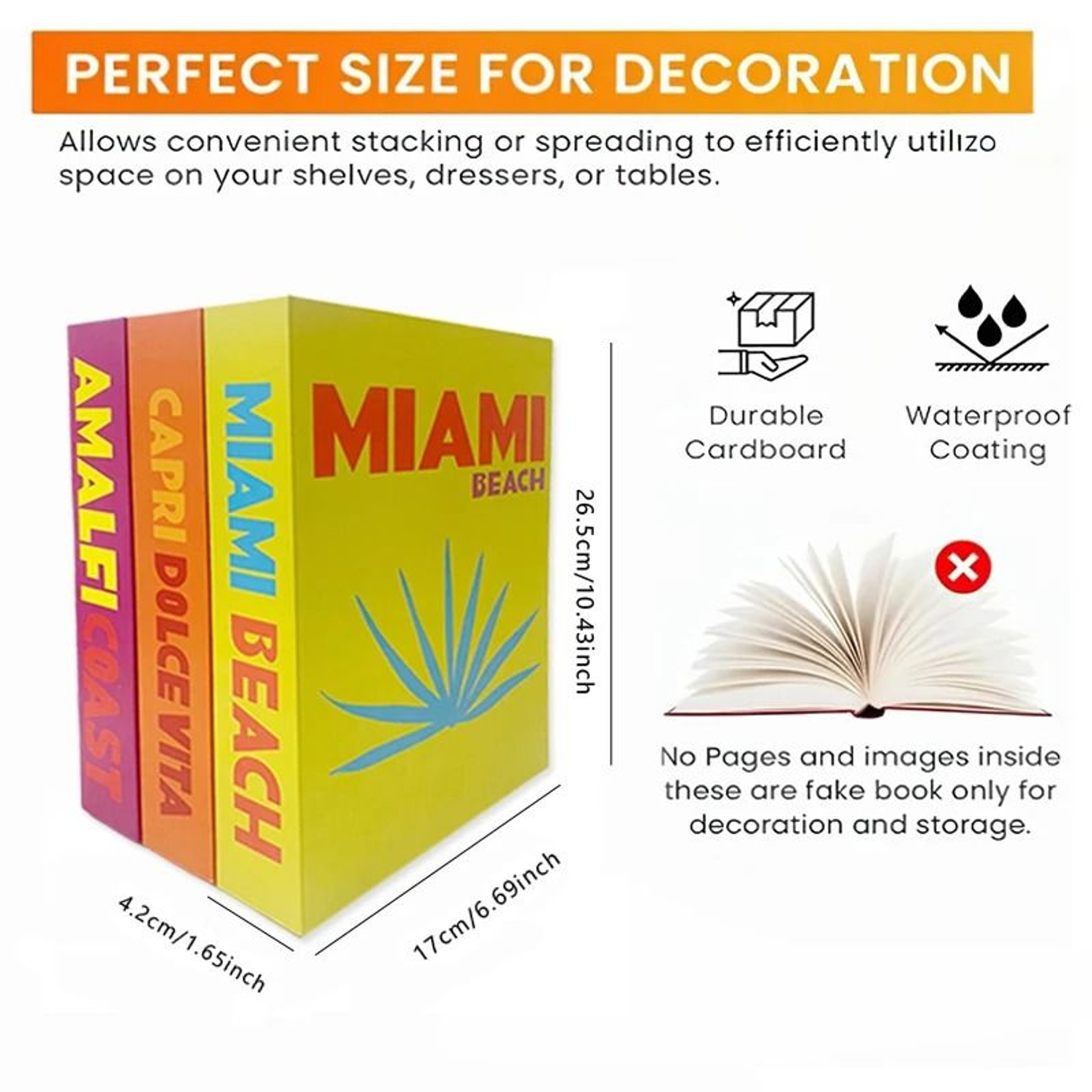 Islamic Mosque  Kaaba Series Decorative Storage Books 6