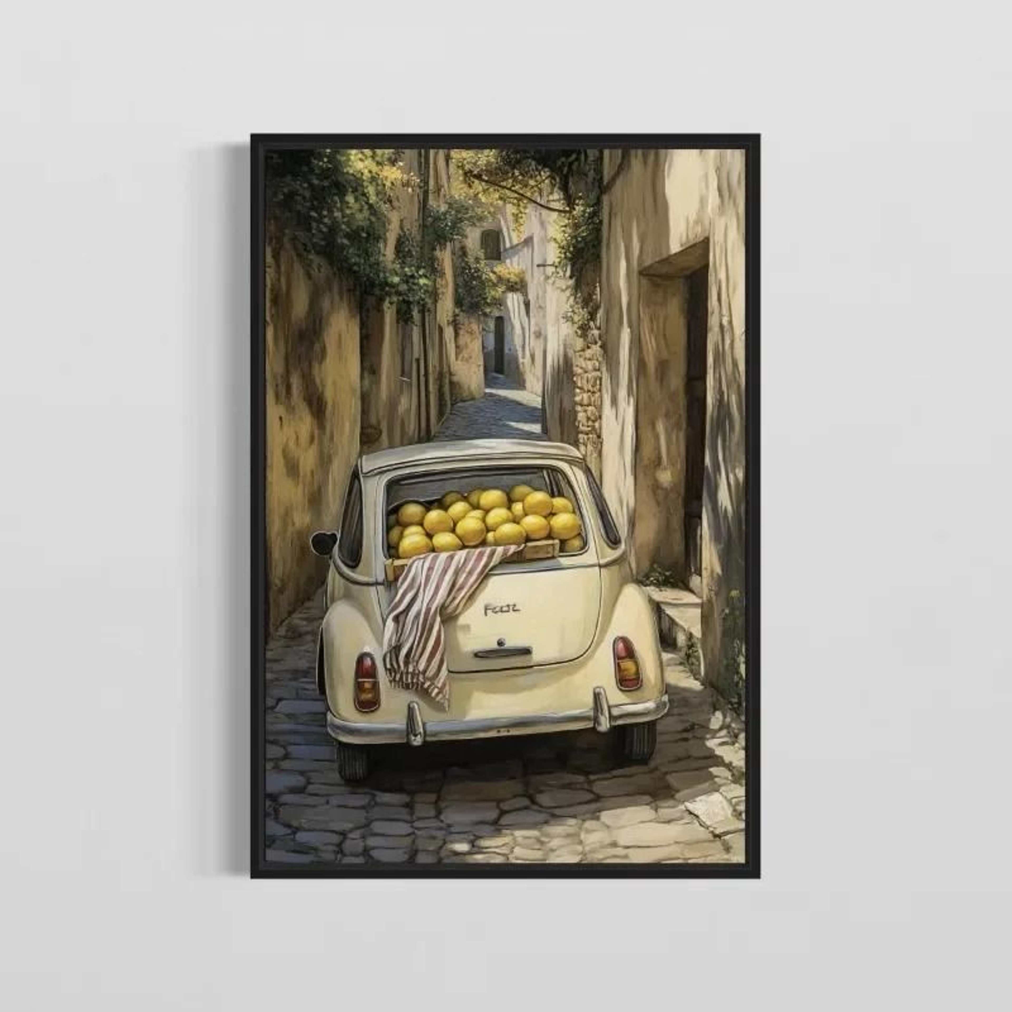 Mediterranean Minimalist Olive Tree  Pottery Canvas Art 10