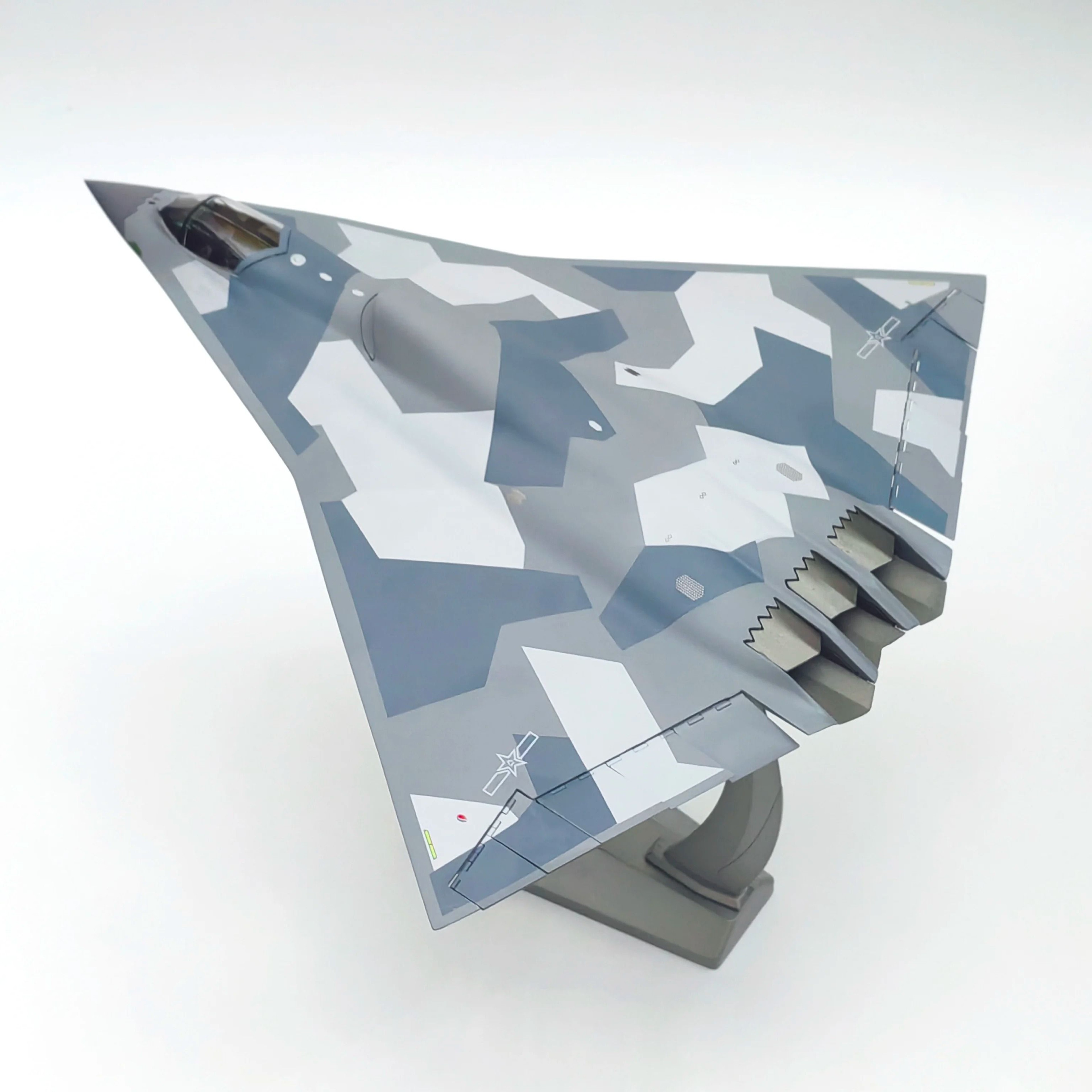 Supersonic Narrative Sculpture  HighDefinition J36 Architectural Model 6