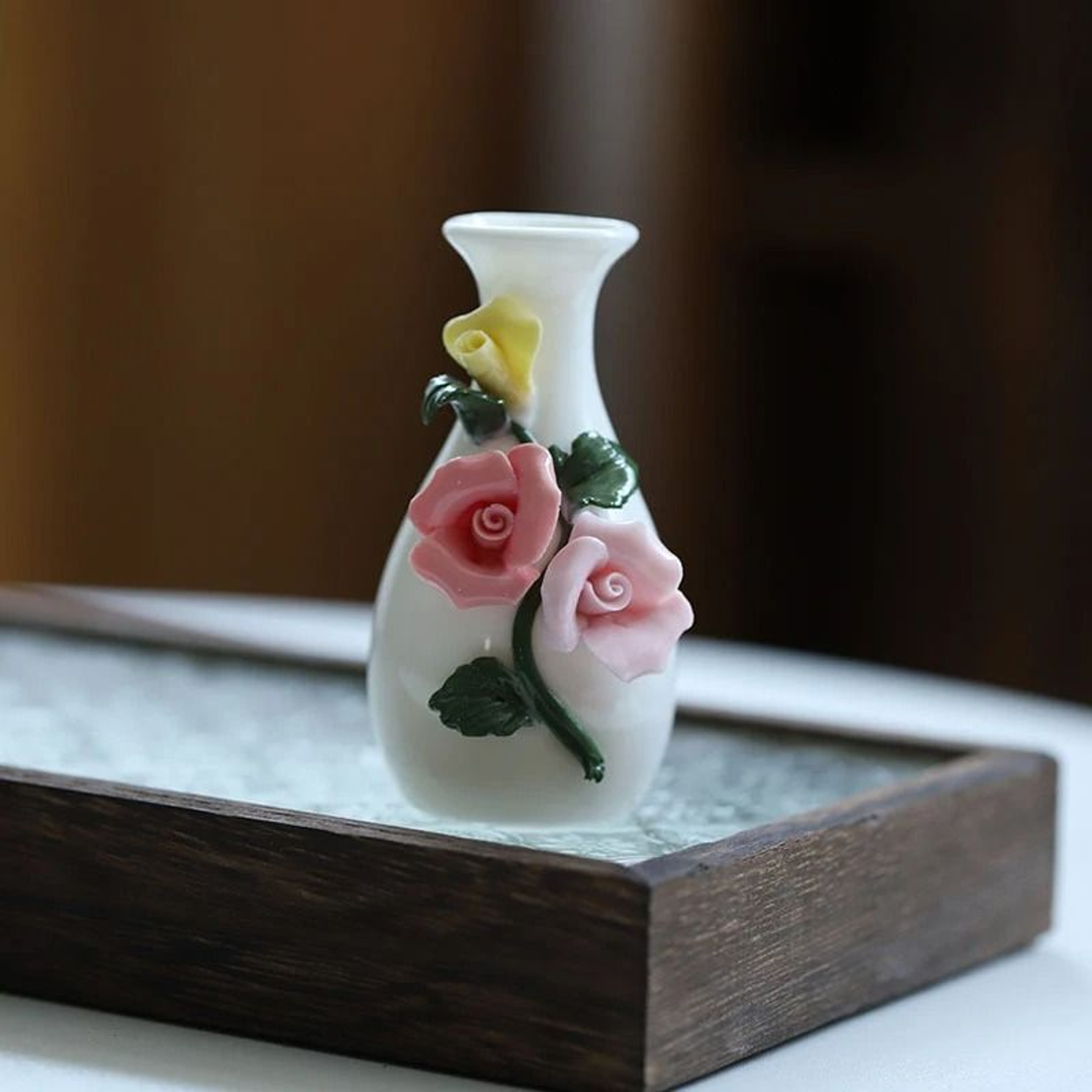 Ceramic Narrative Sculpture  HighDefinition Chinese Retro Architectural Jar 16