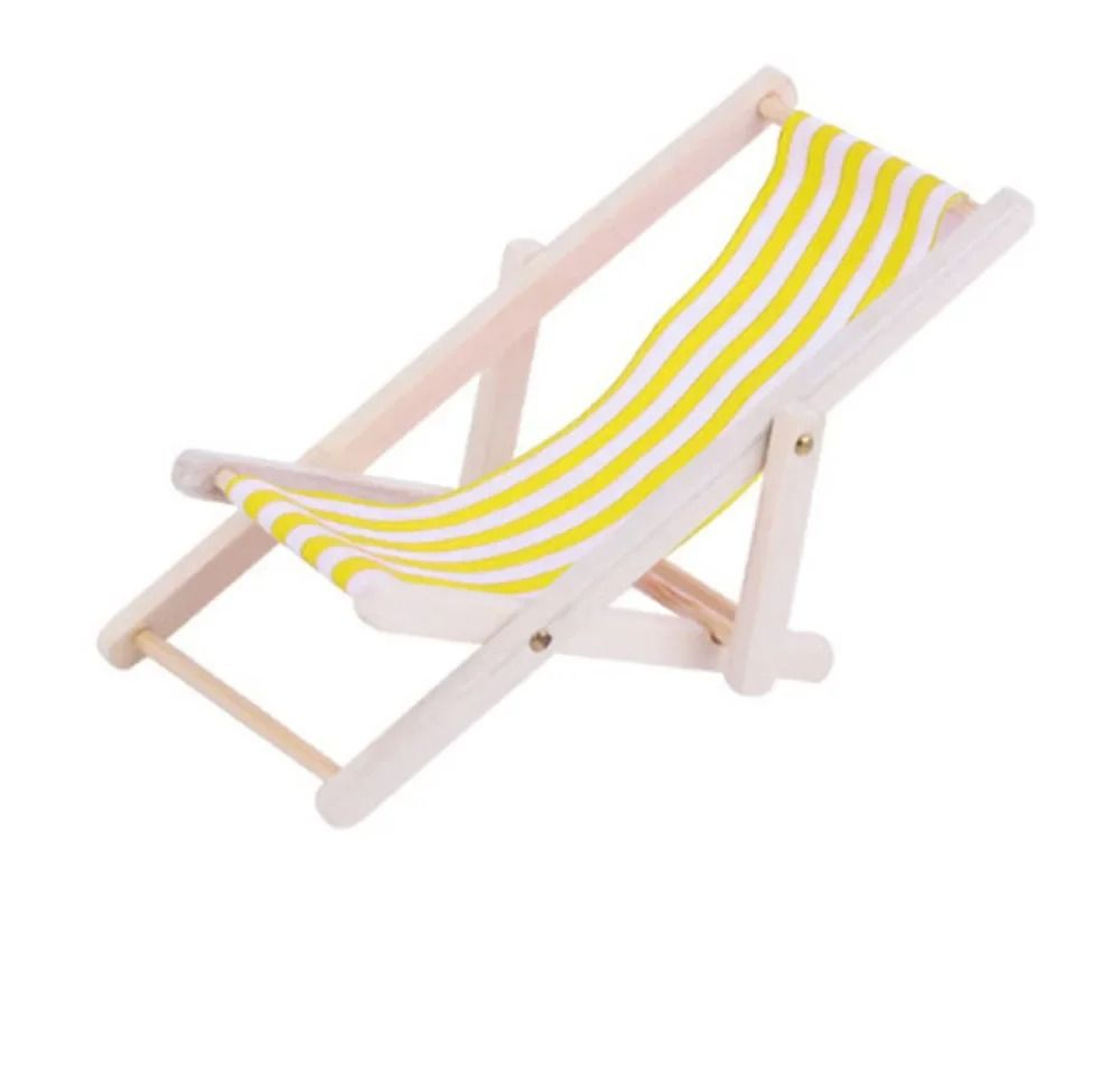 Miniature Beach Chair Folding Furniture  112 Scale Dollhouse Accessories For Creative Scene Layout 9